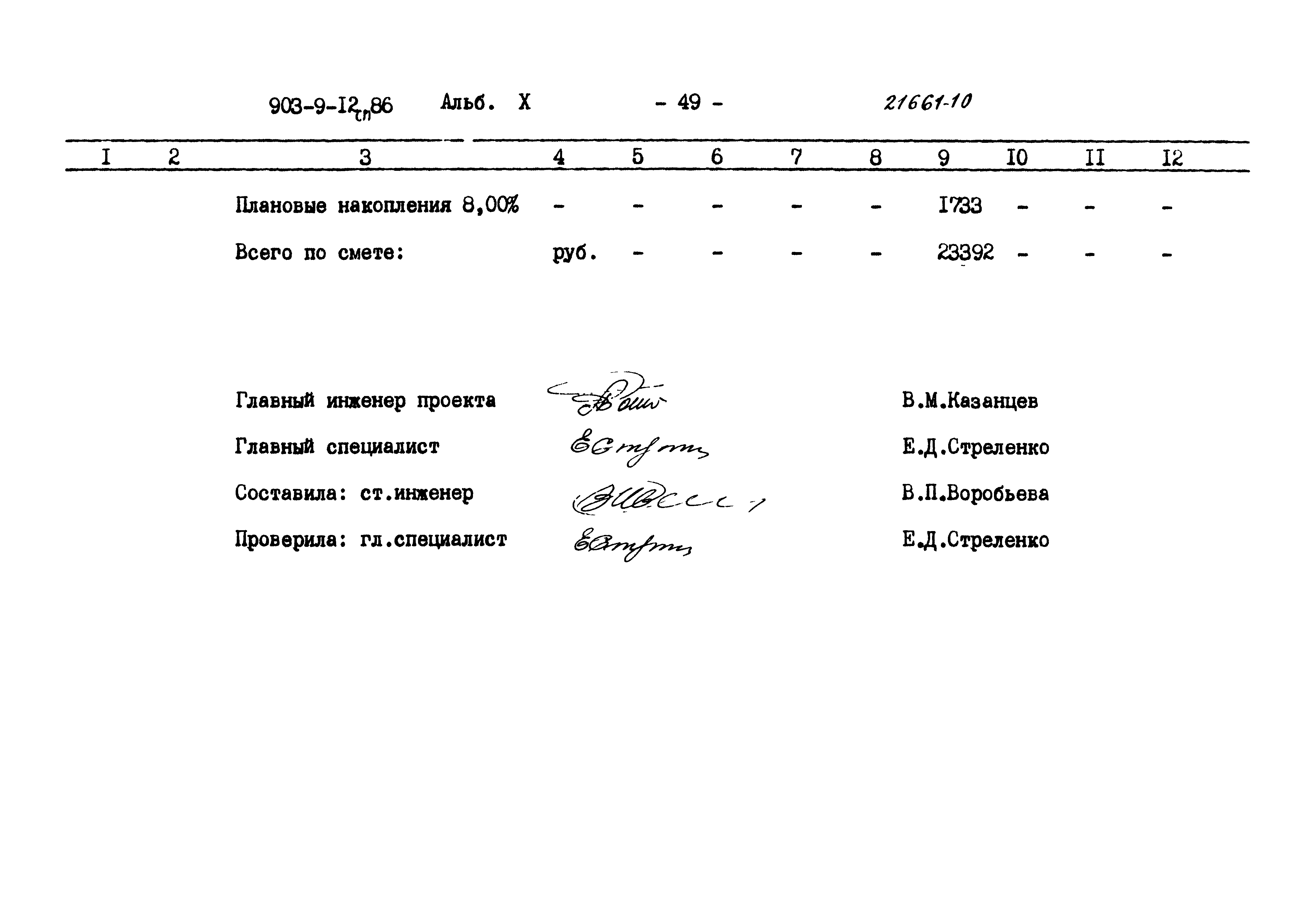 Типовой проект 903-9-12сп.86