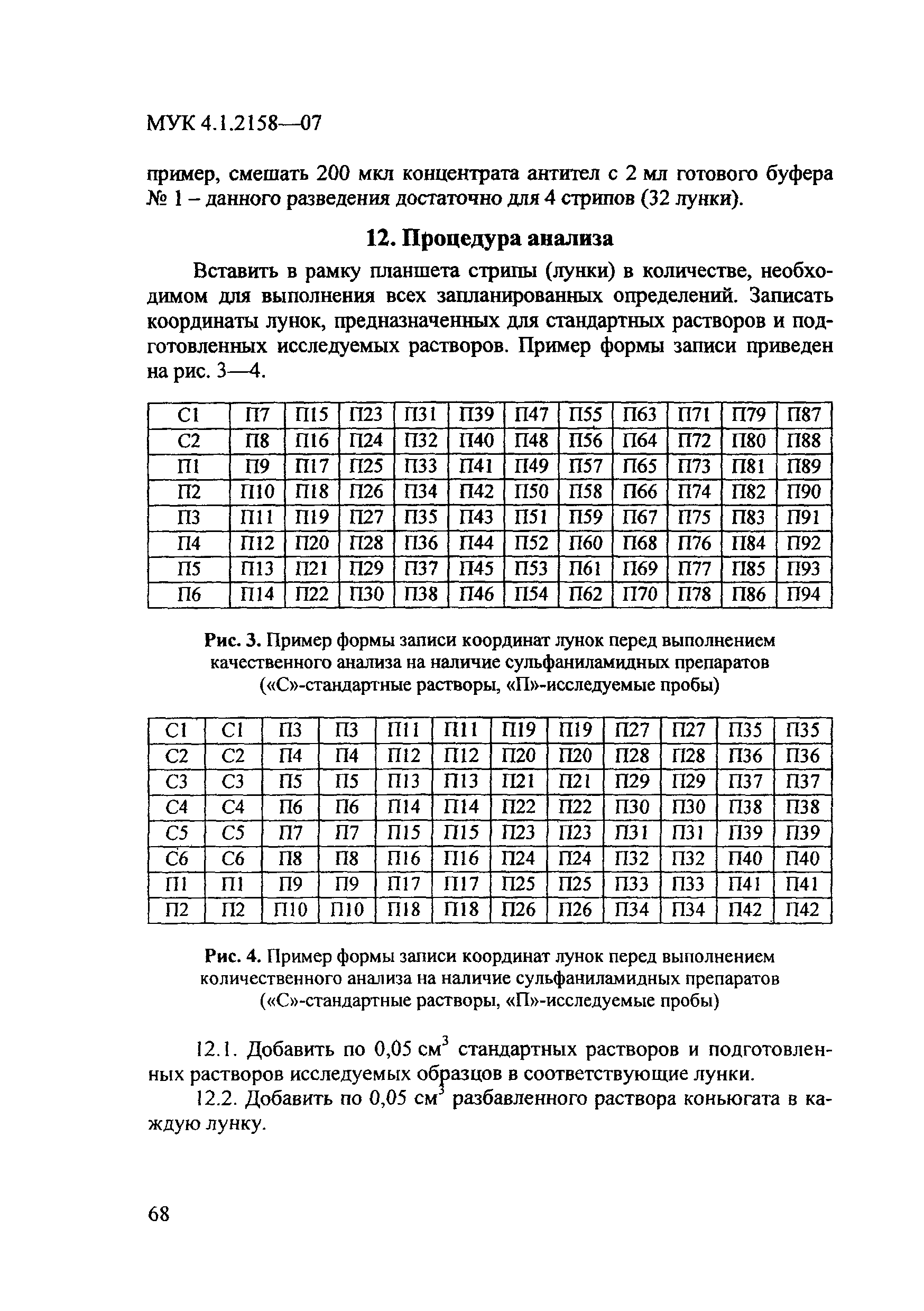 МУК 4.1.2158-07