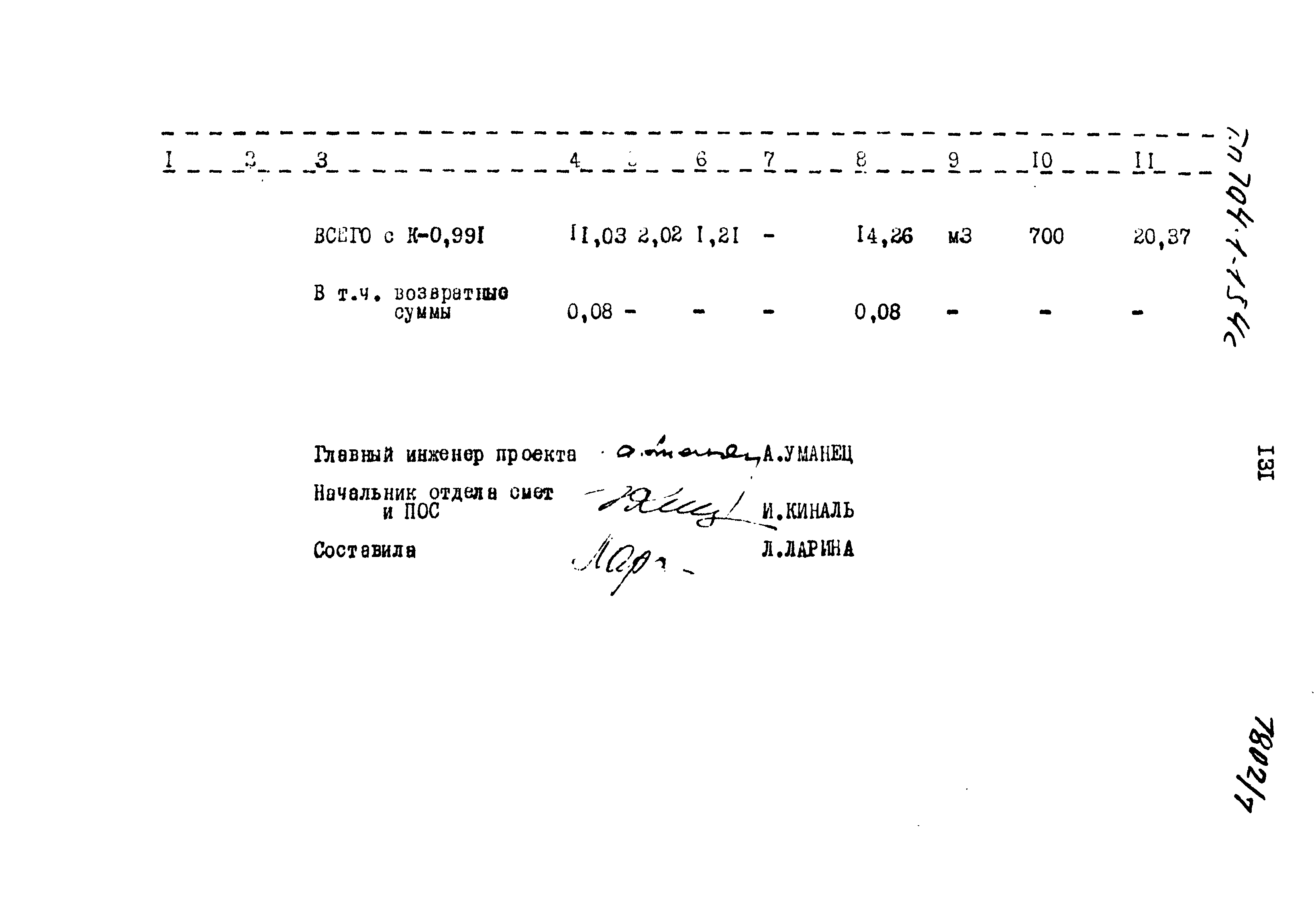 Типовой проект 704-1-154с