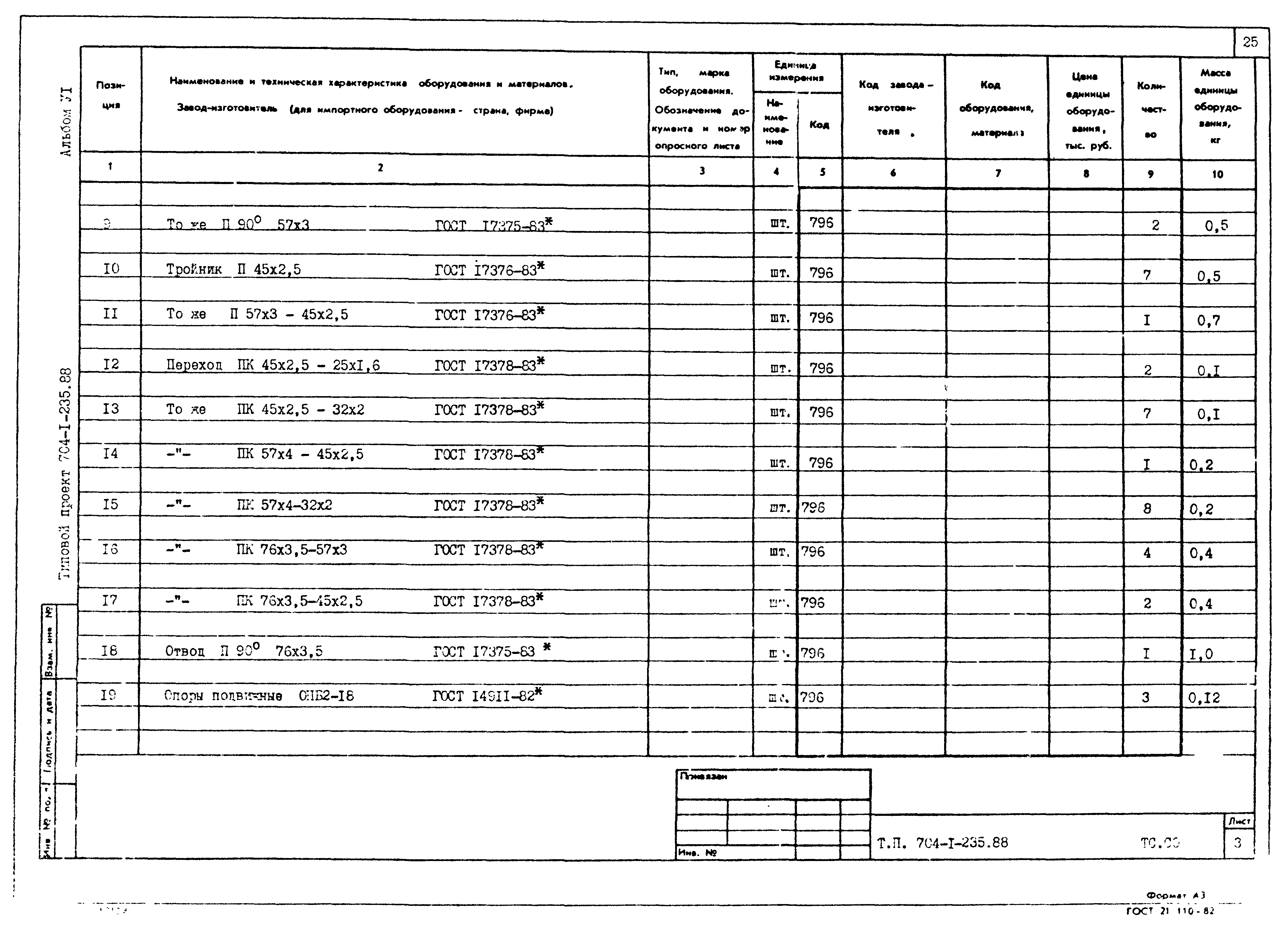 Типовой проект 704-1-235.88