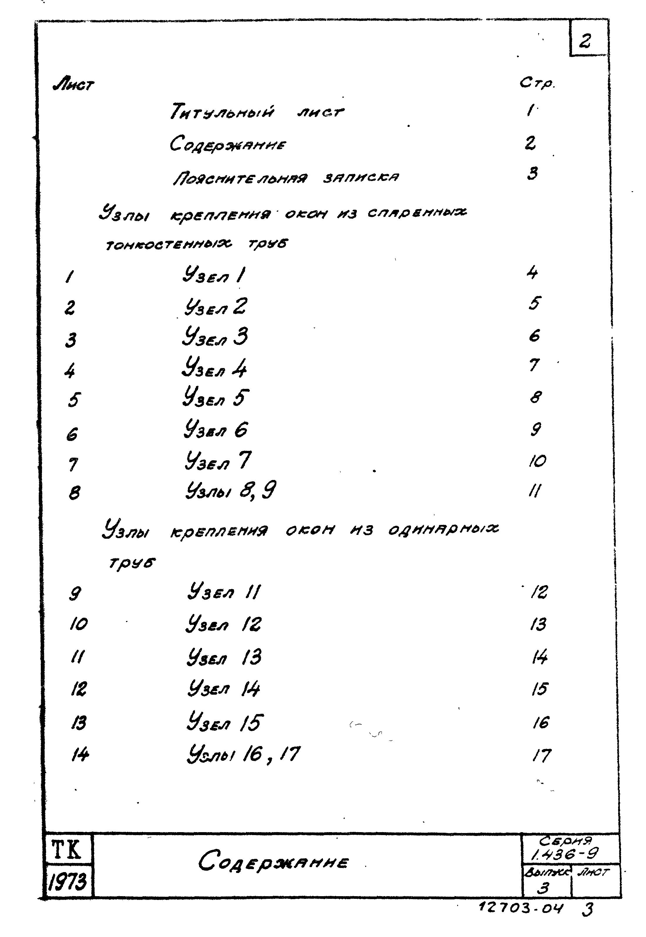 Серия 1.436-9