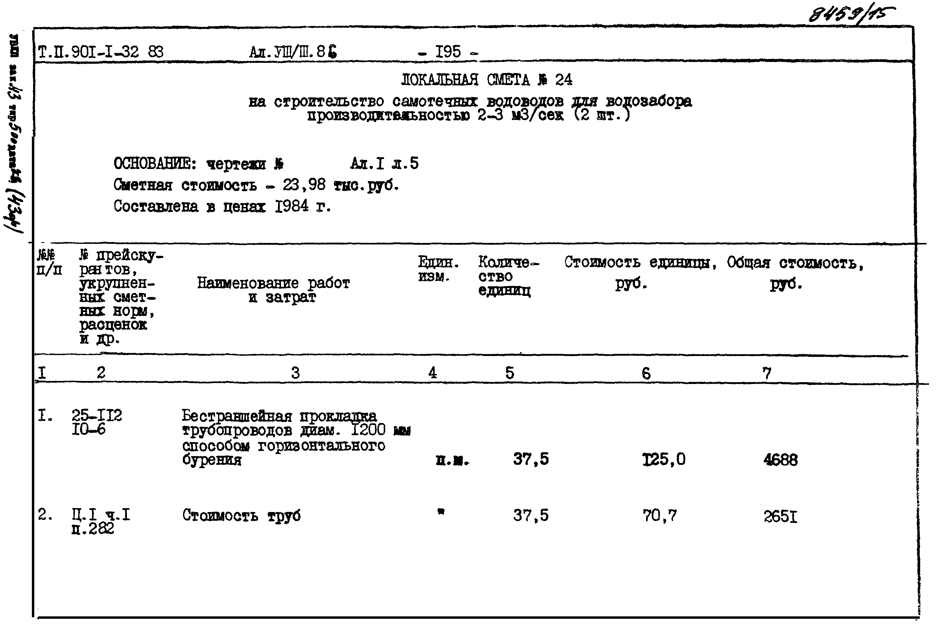 Типовой проект 901-1-71.87