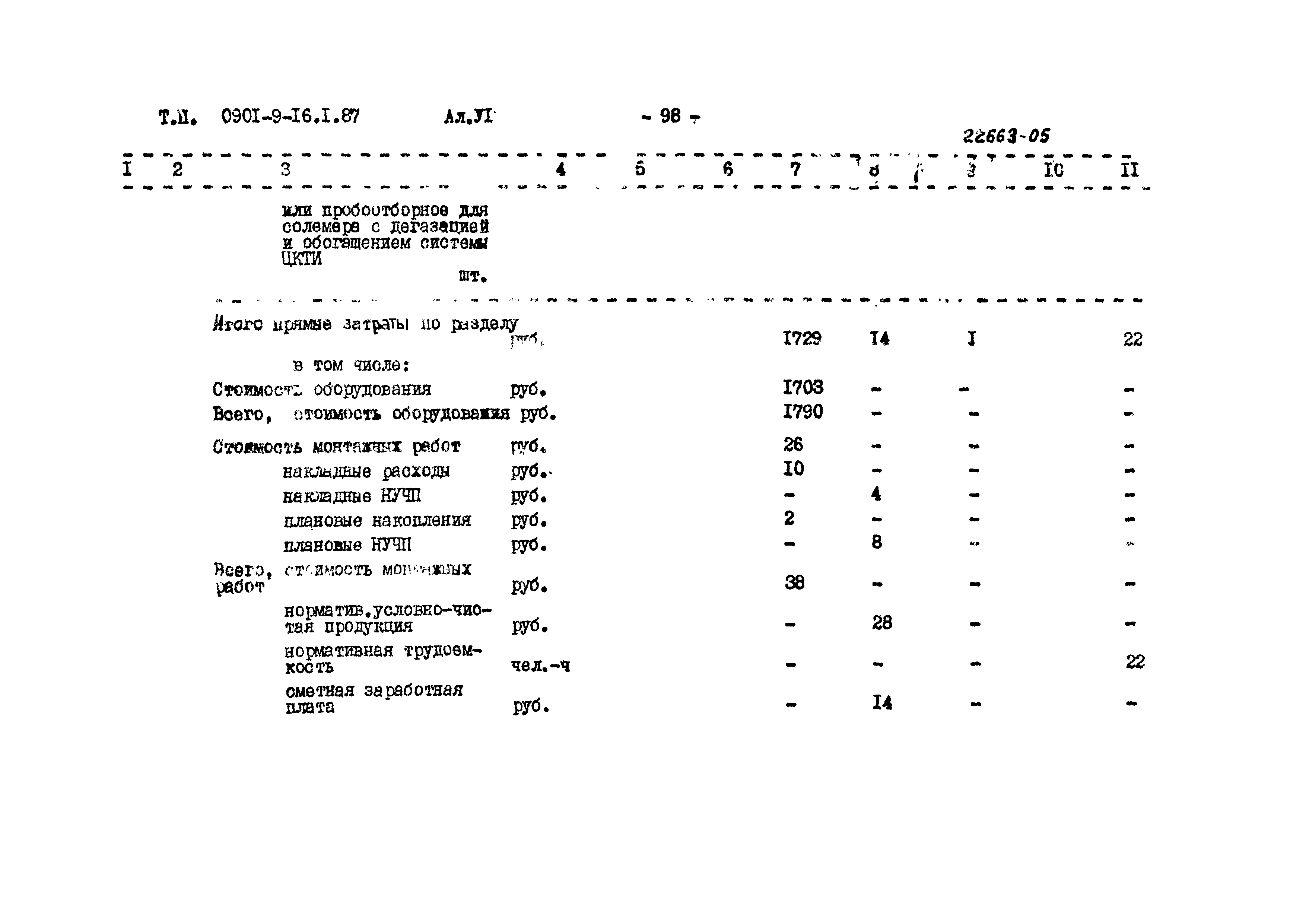 Типовой проект 0901-9-16.2.87