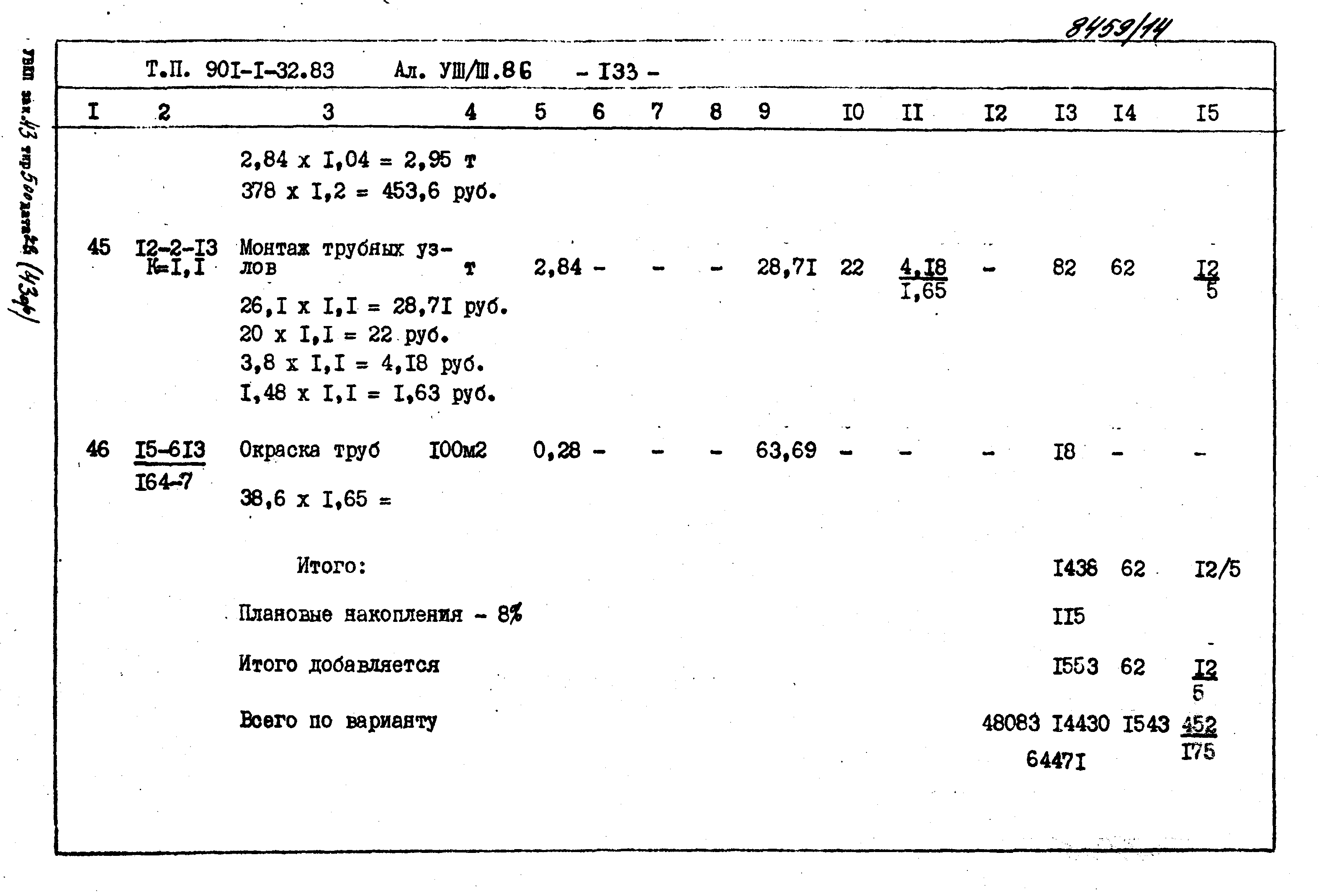 Типовой проект 901-1-32.83