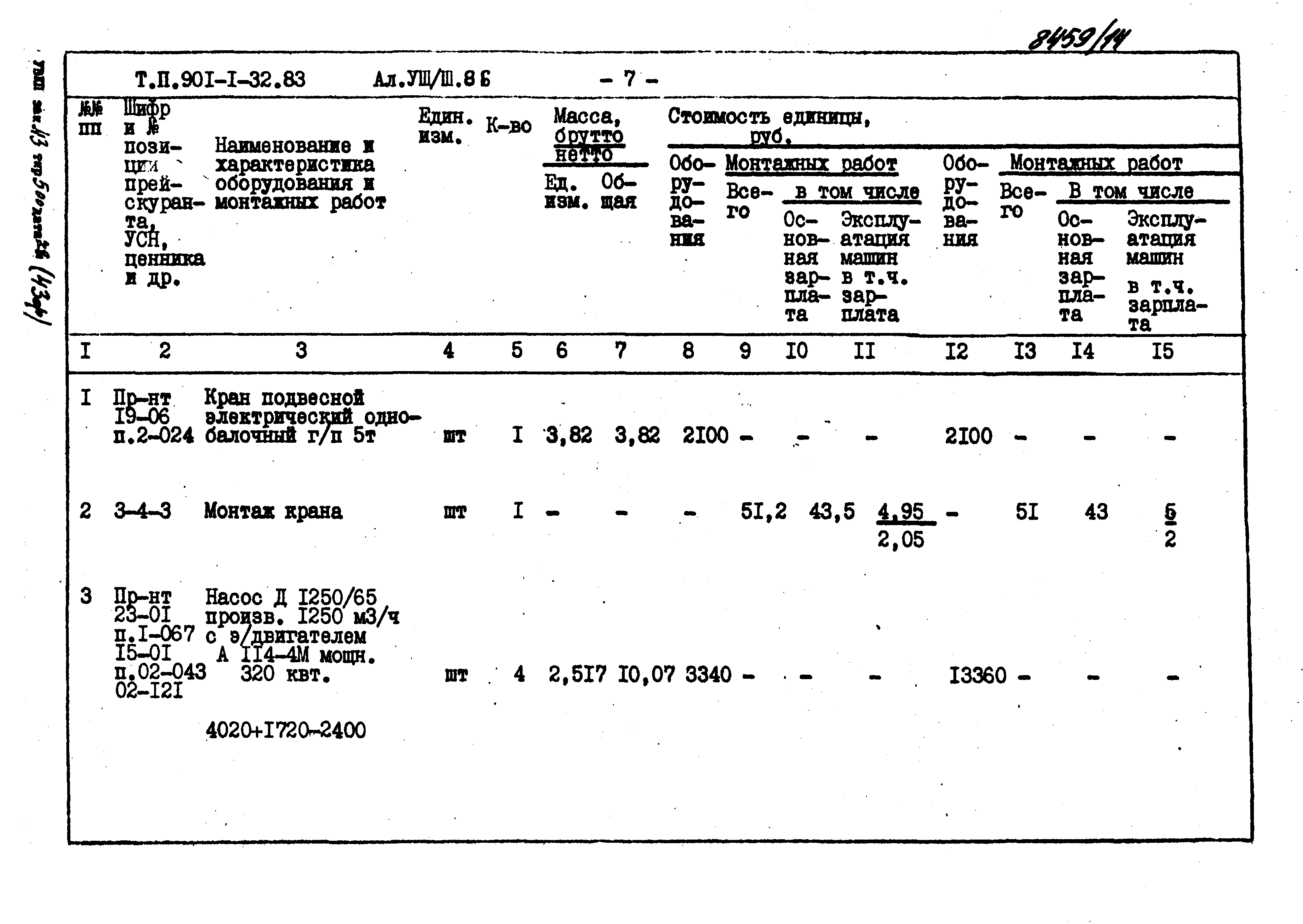 Типовой проект 901-1-32.83