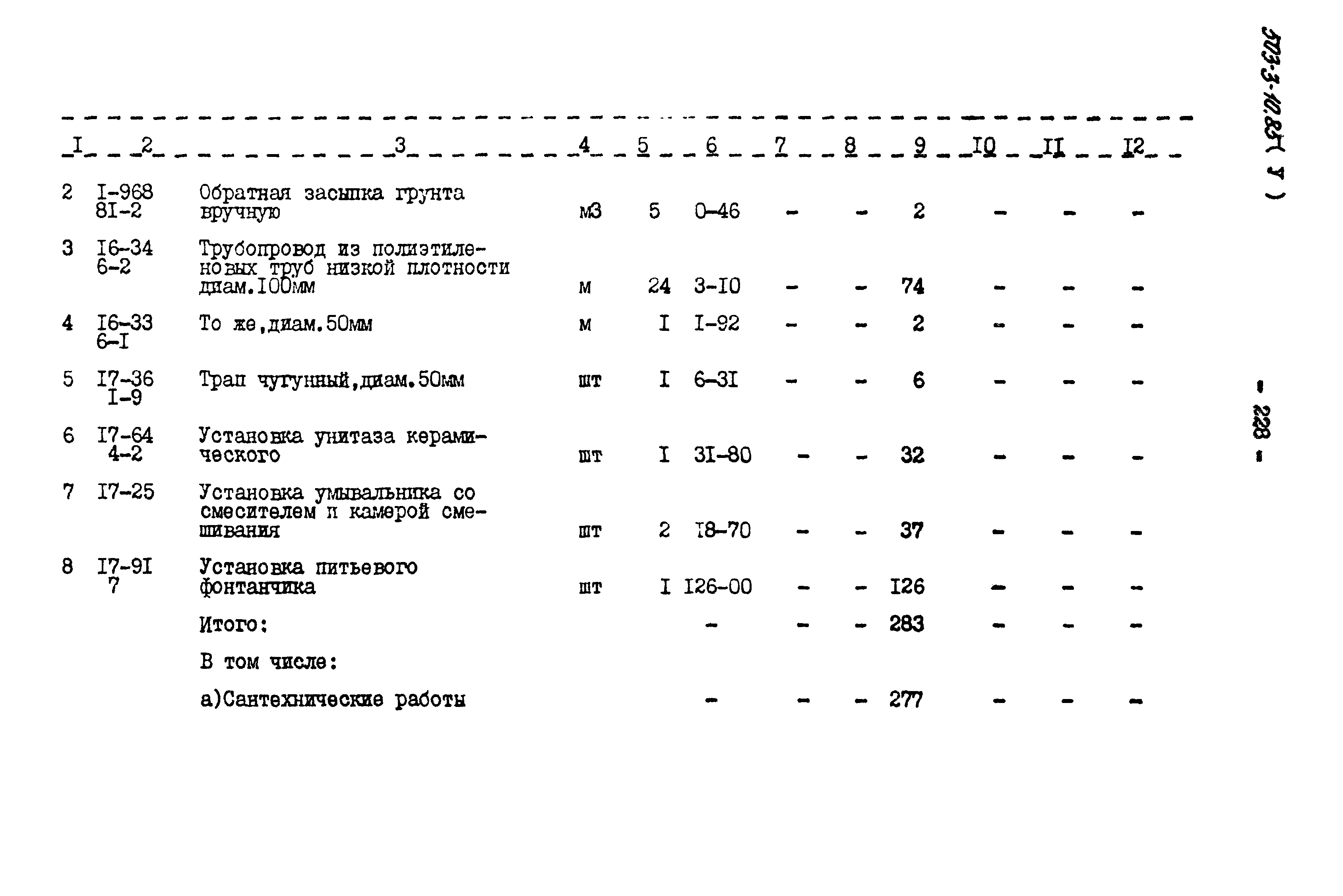 Типовой проект 503-3-10.85