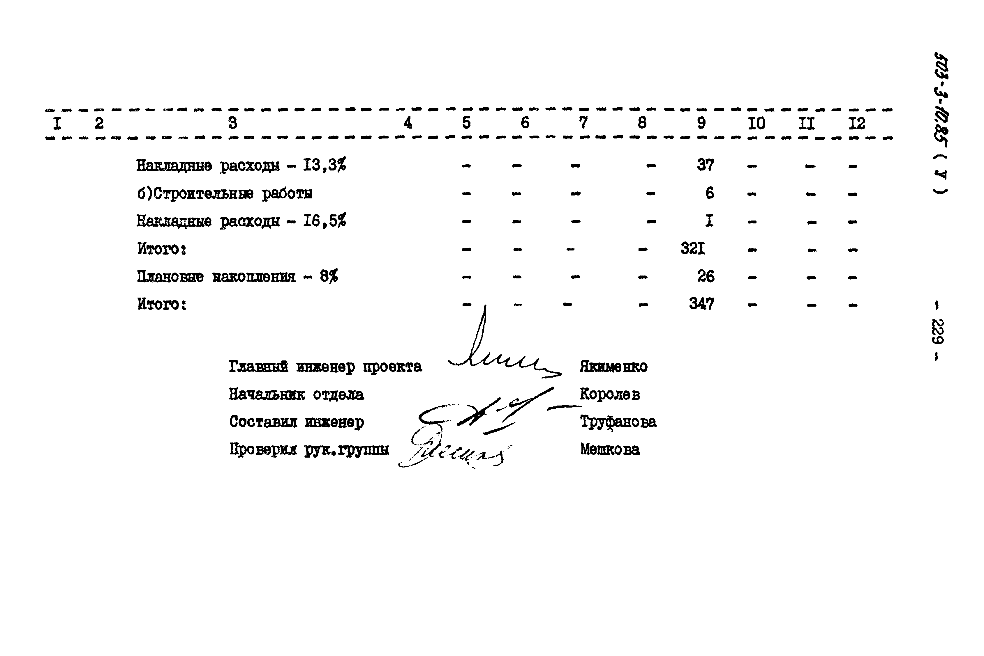 Типовой проект 503-3-10.85