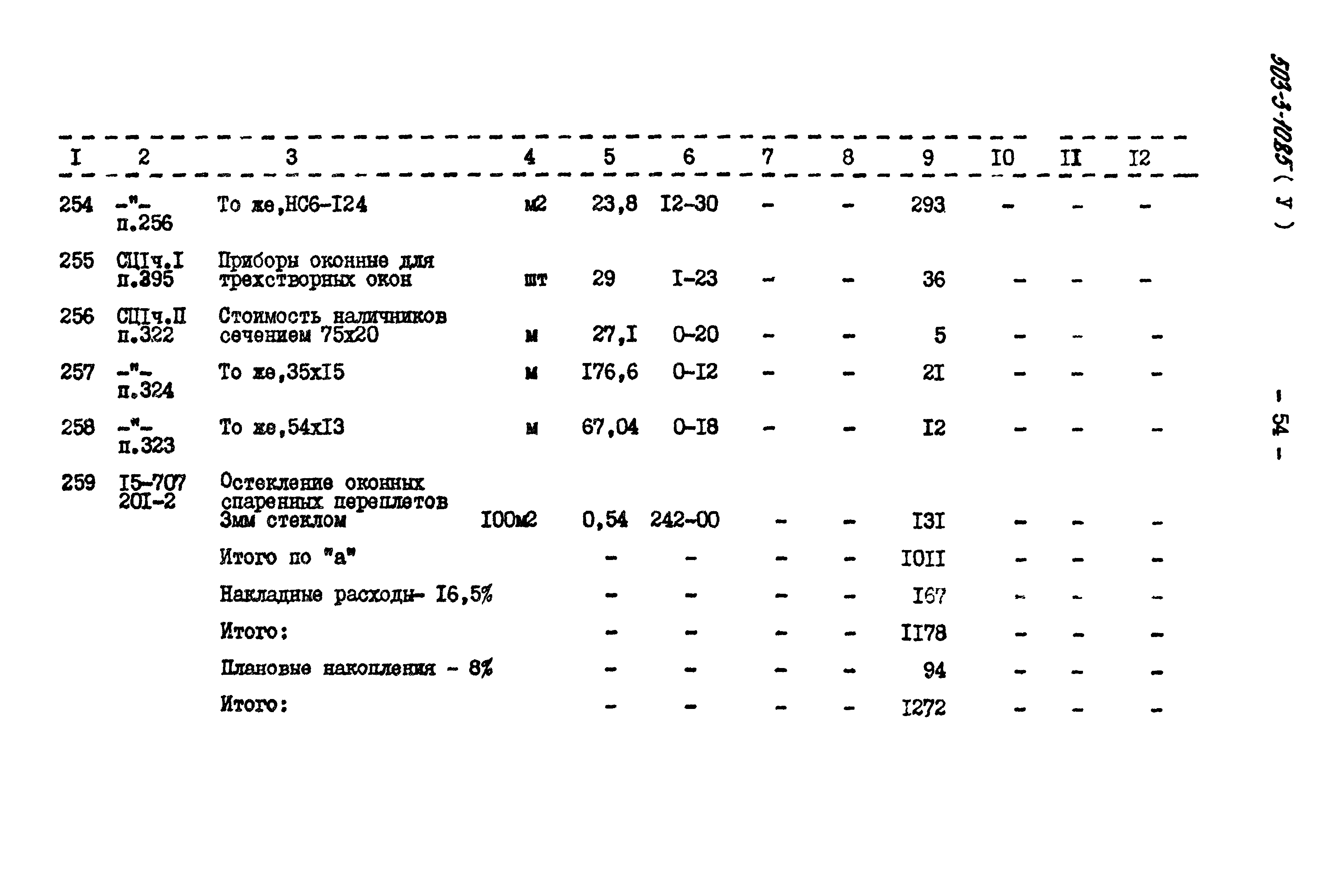 Типовой проект 503-3-10.85