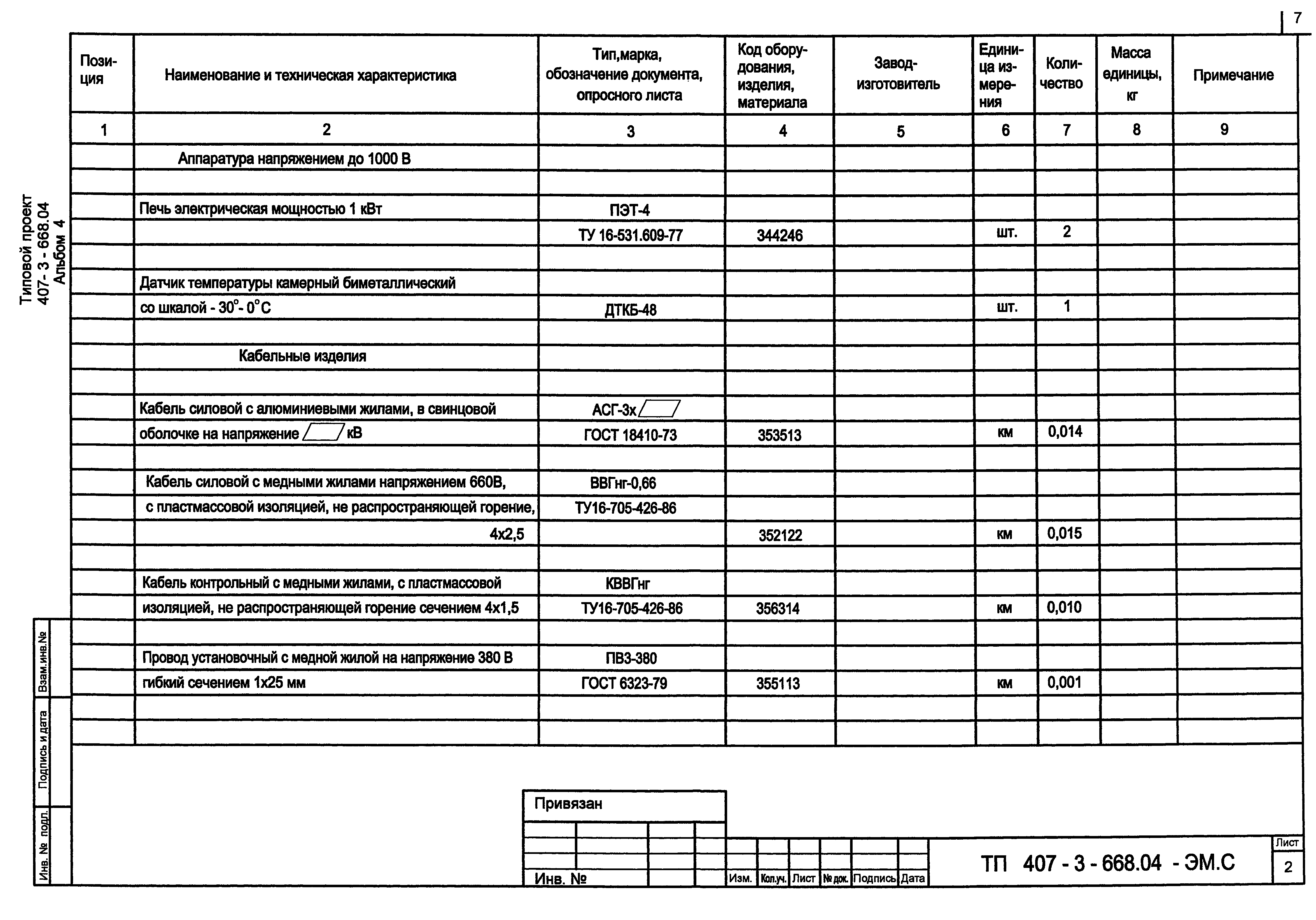 Типовой проект 407-3-668.04