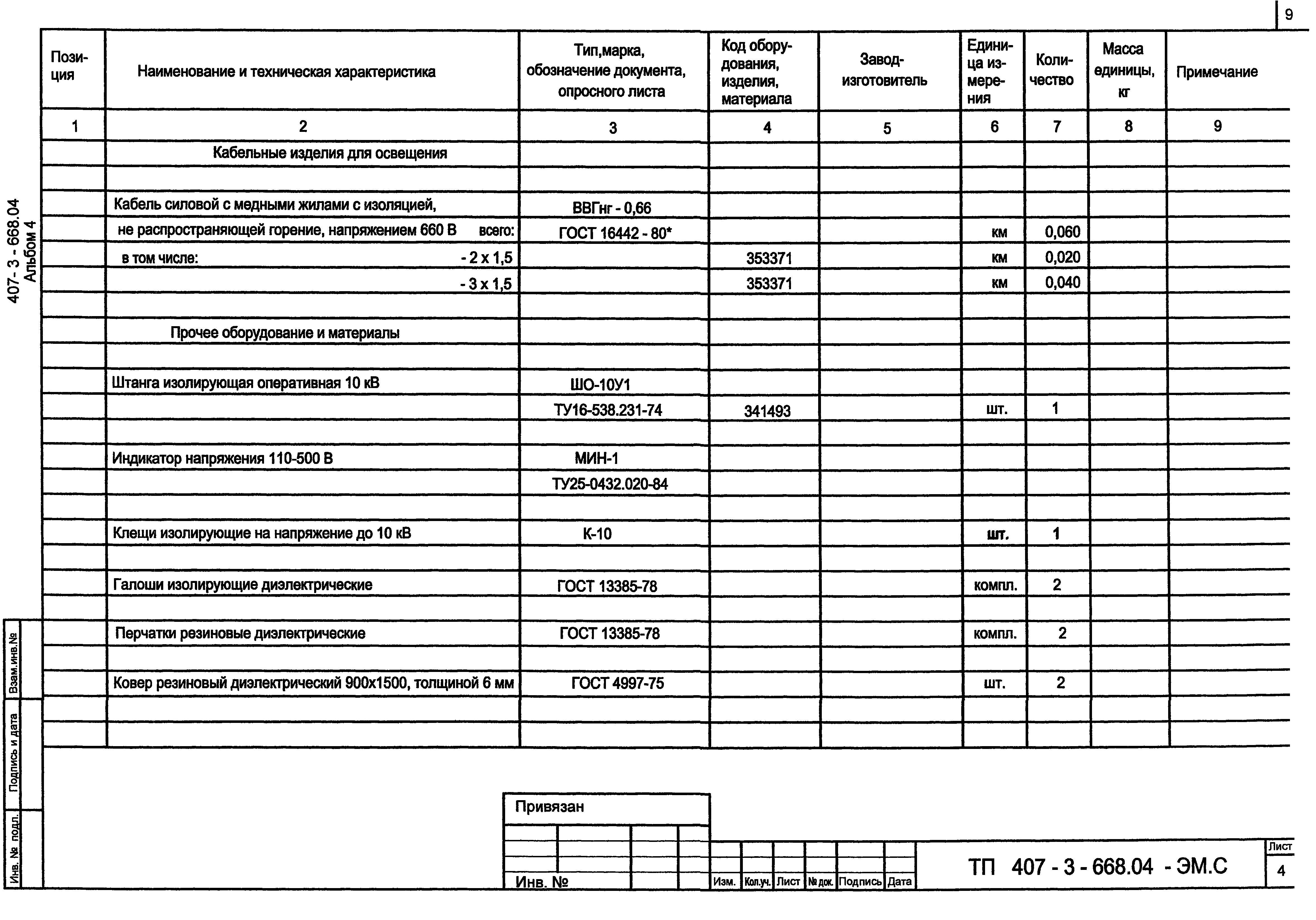 Типовой проект 407-3-668.04