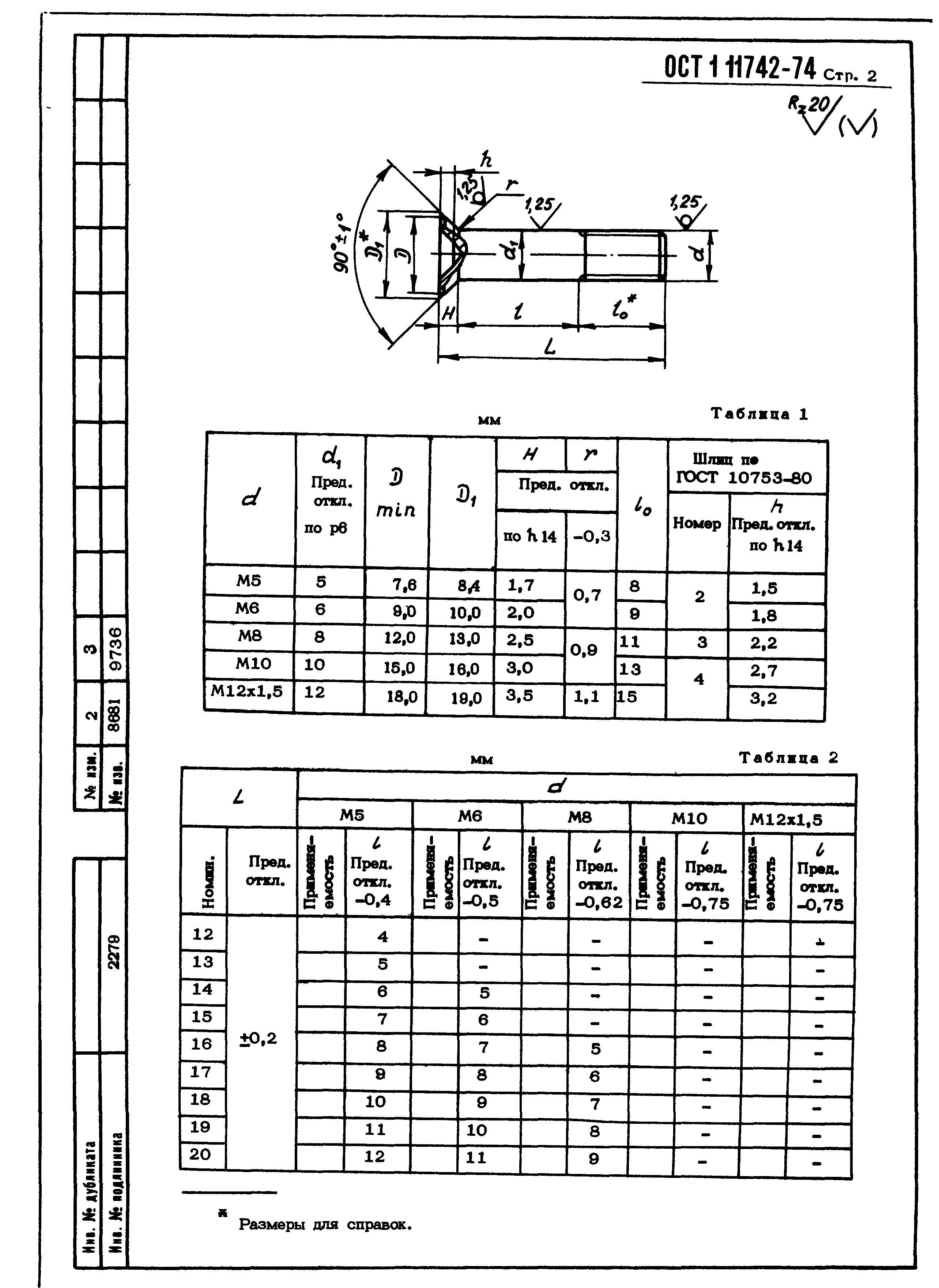 ОСТ 1 11742-74