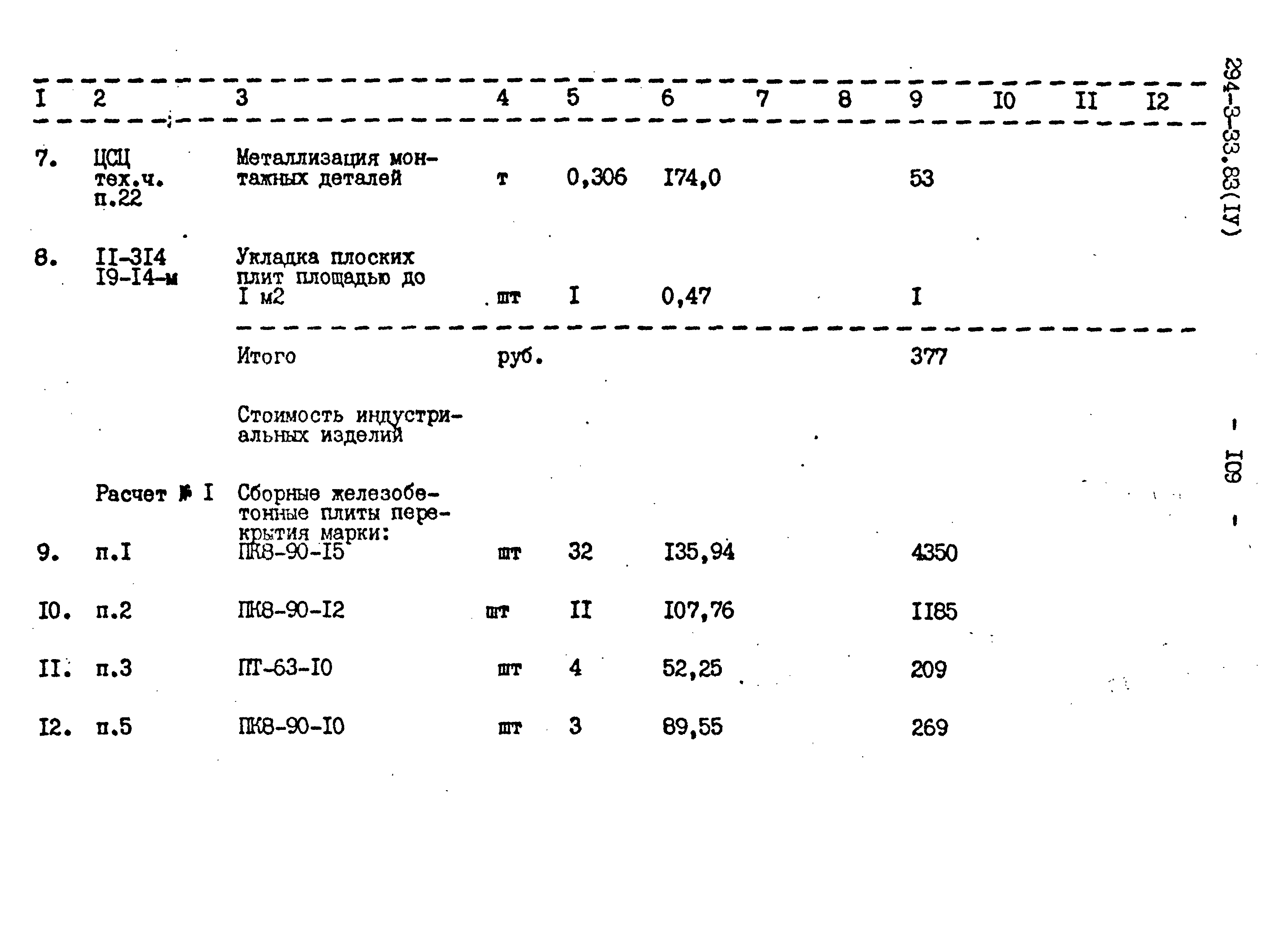 Типовой проект 294-3-33.83