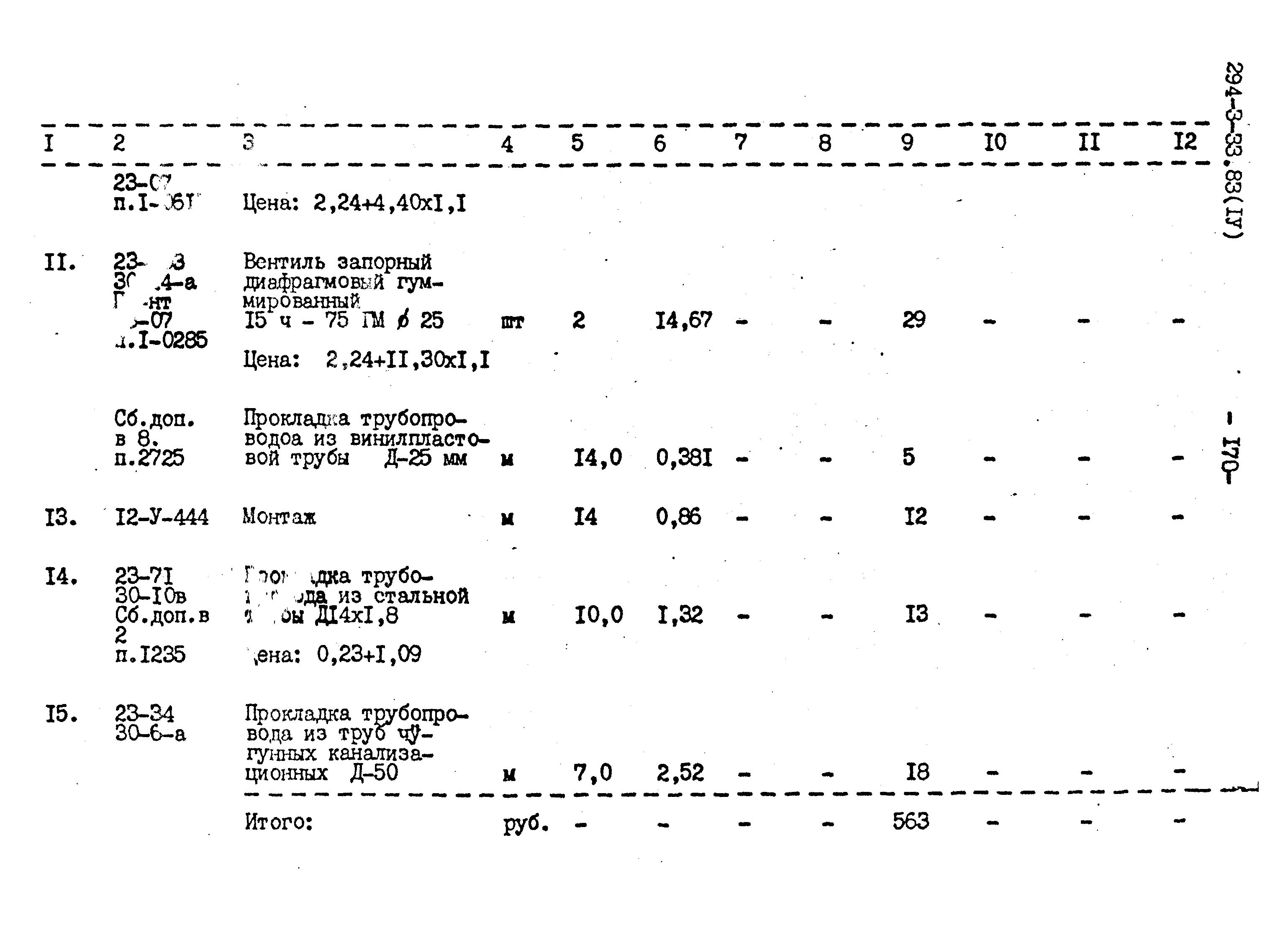 Типовой проект 294-3-33.83