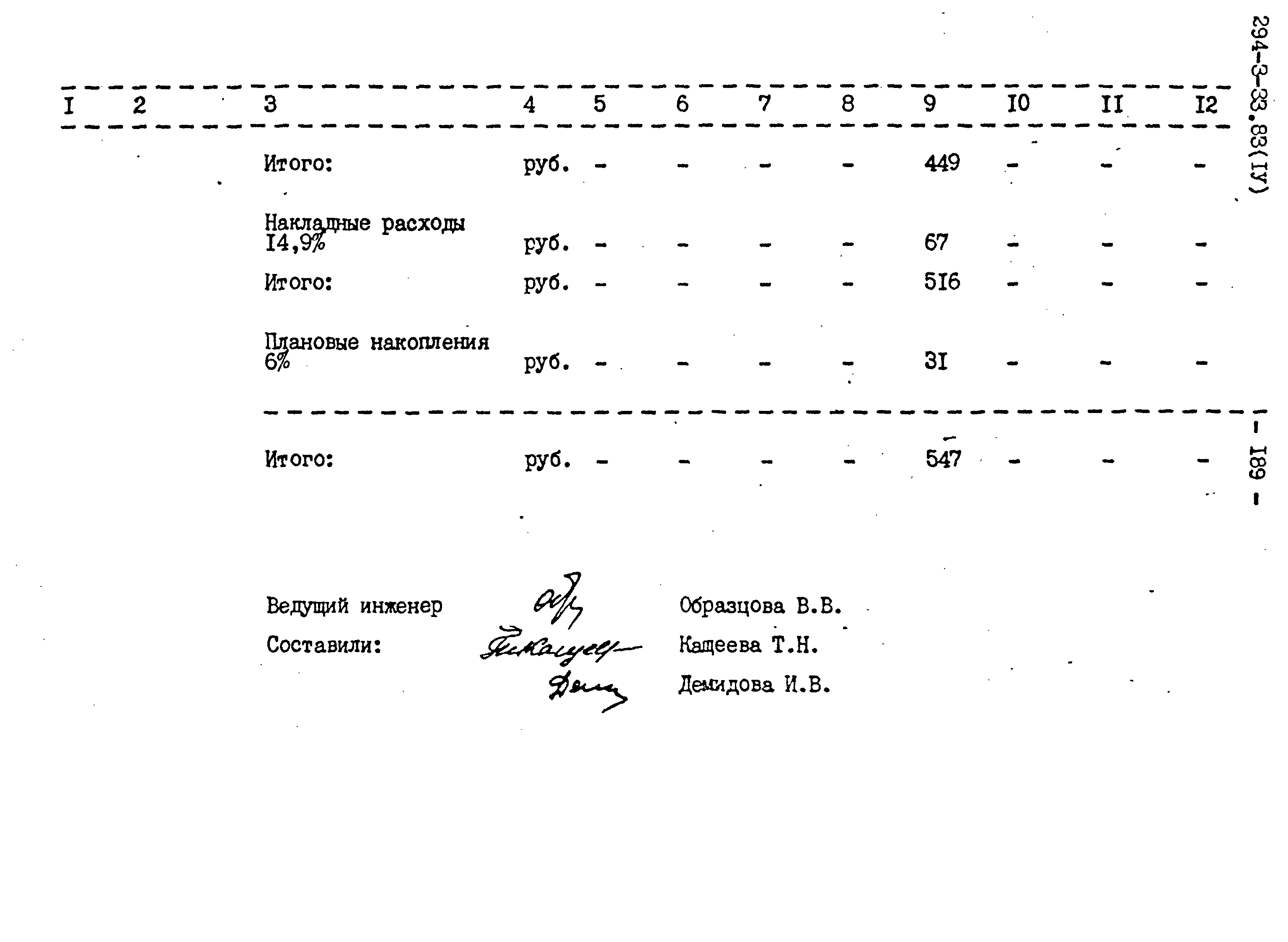 Типовой проект 294-3-33.83