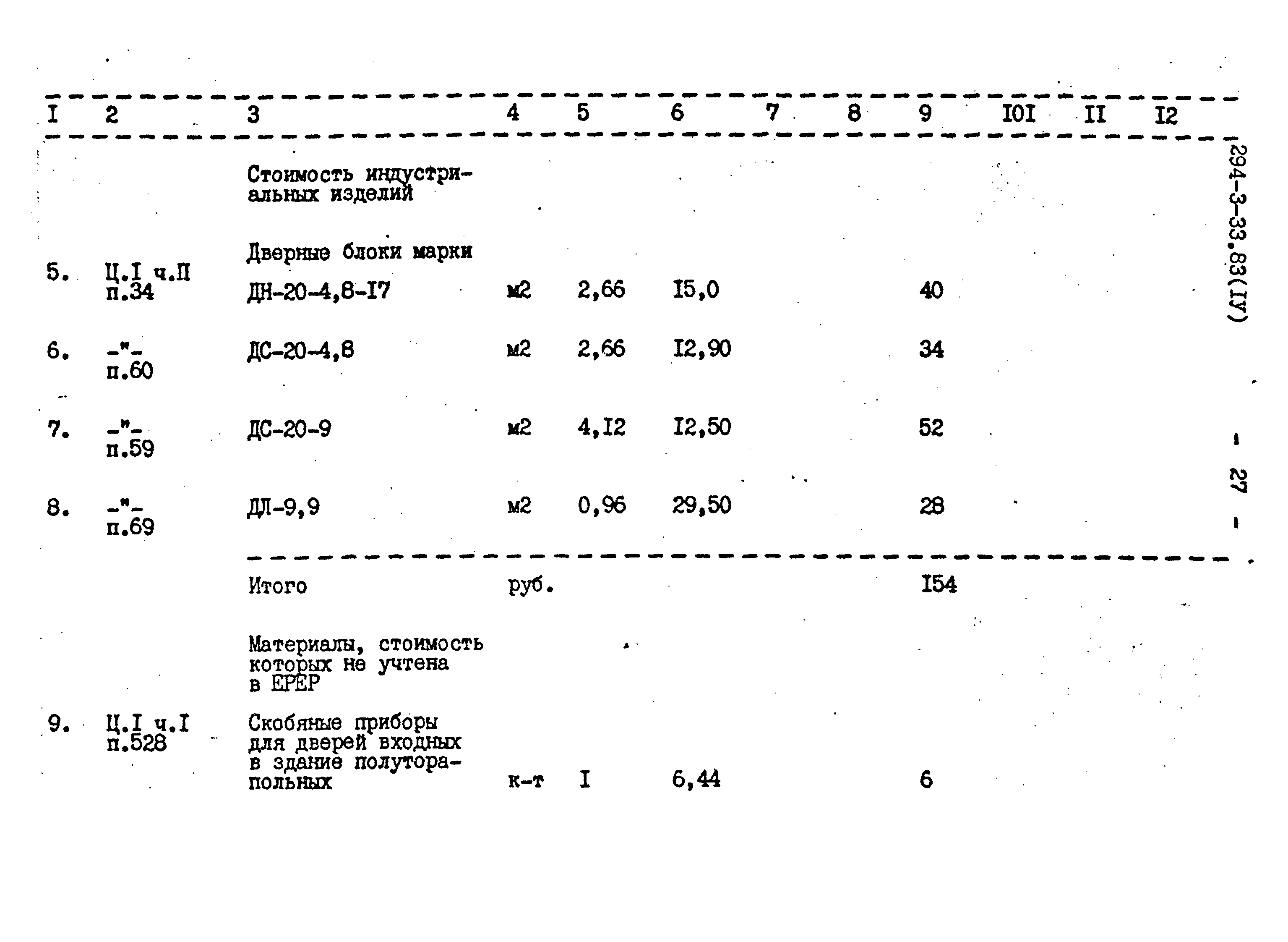 Типовой проект 294-3-33.83