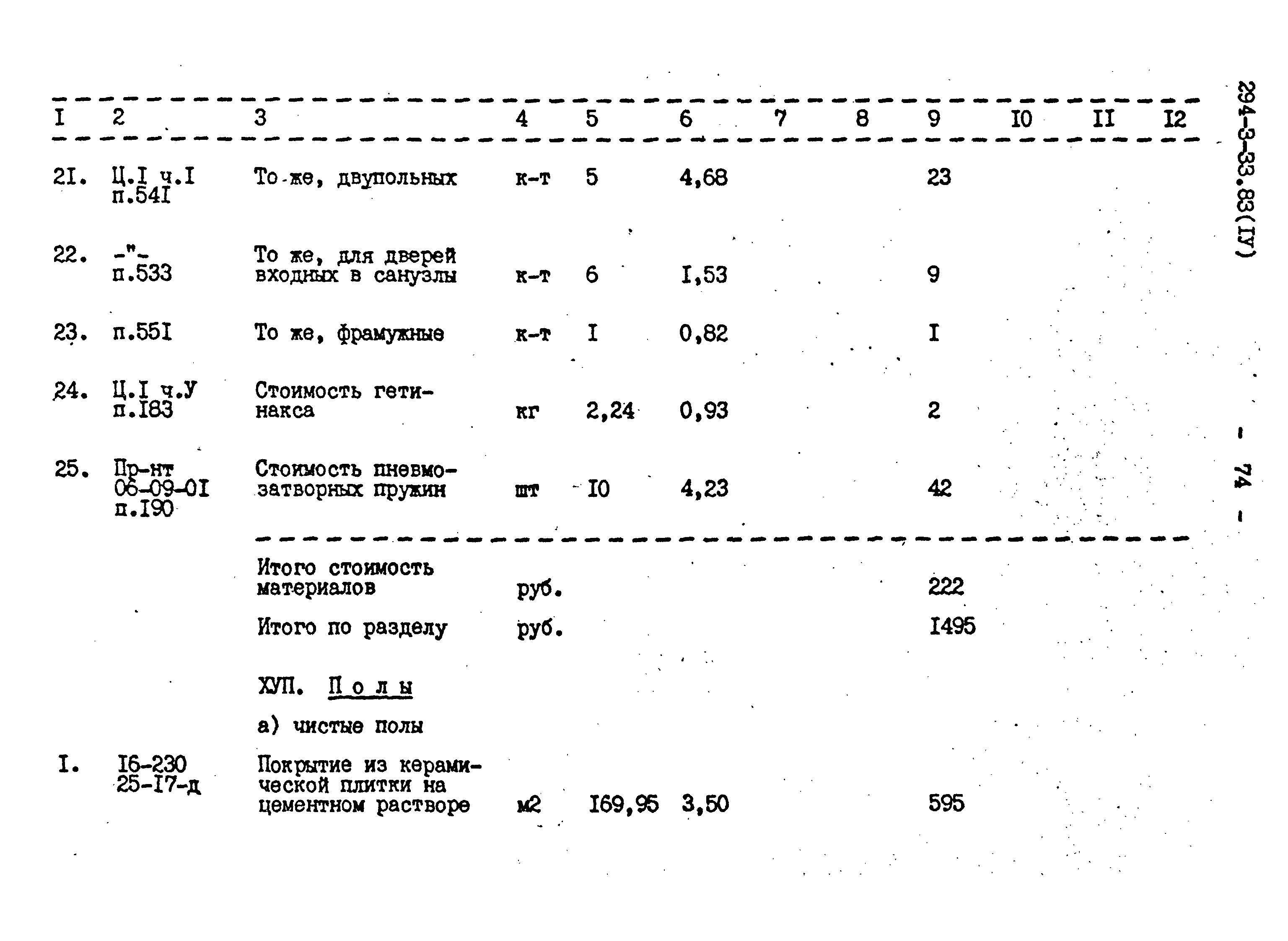 Типовой проект 294-3-33.83