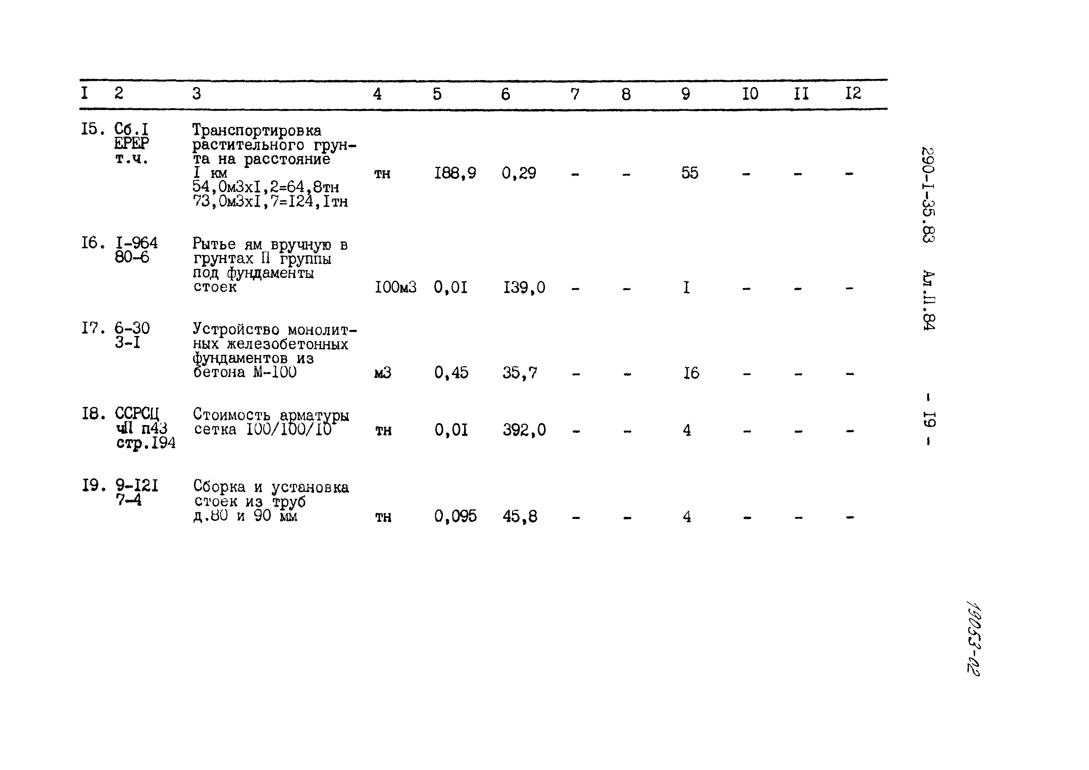 Типовой проект 290-1-35.83