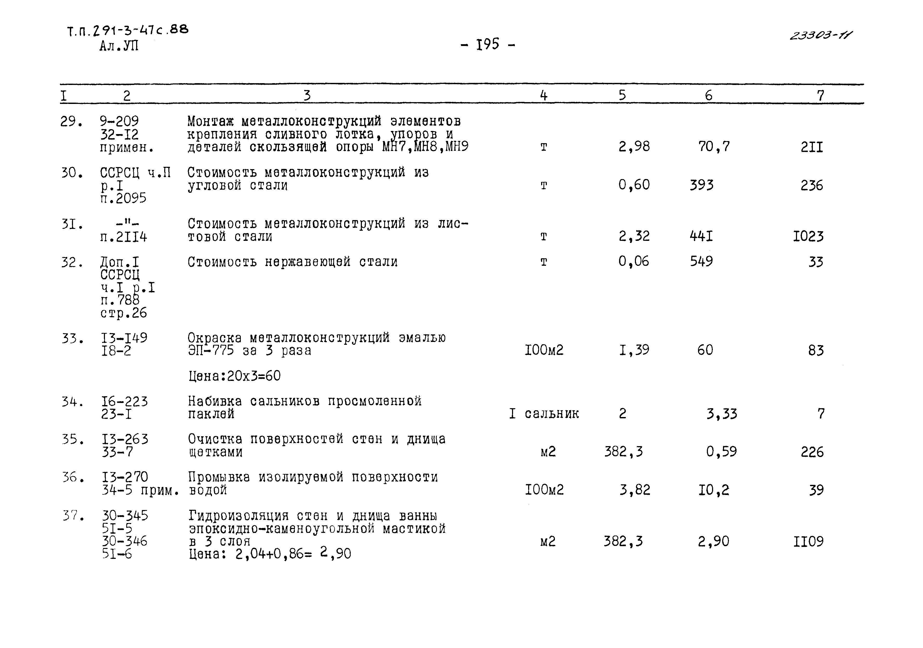 Типовой проект 291-3-47с.88