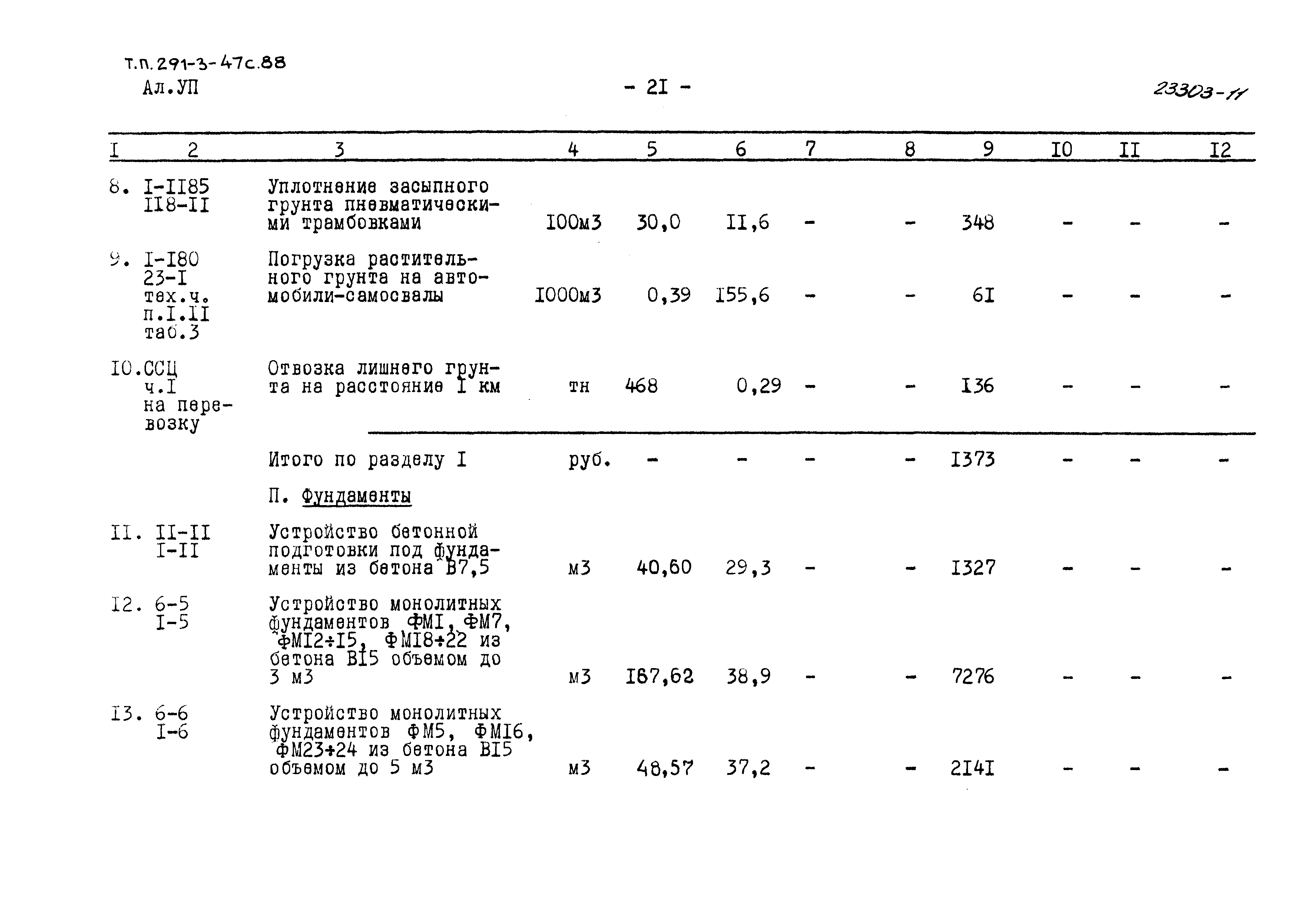 Типовой проект 291-3-47с.88