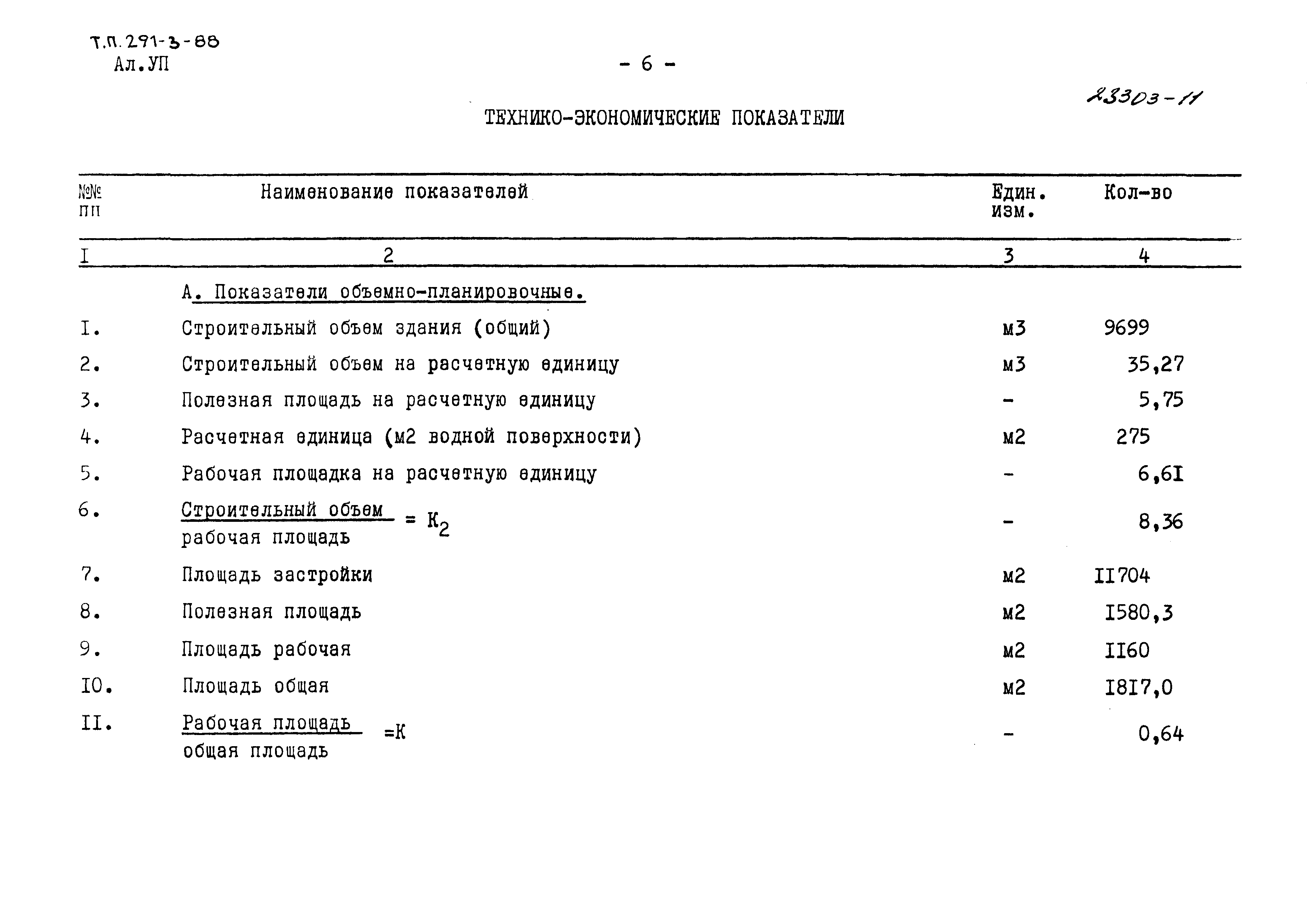 Типовой проект 291-3-47с.88