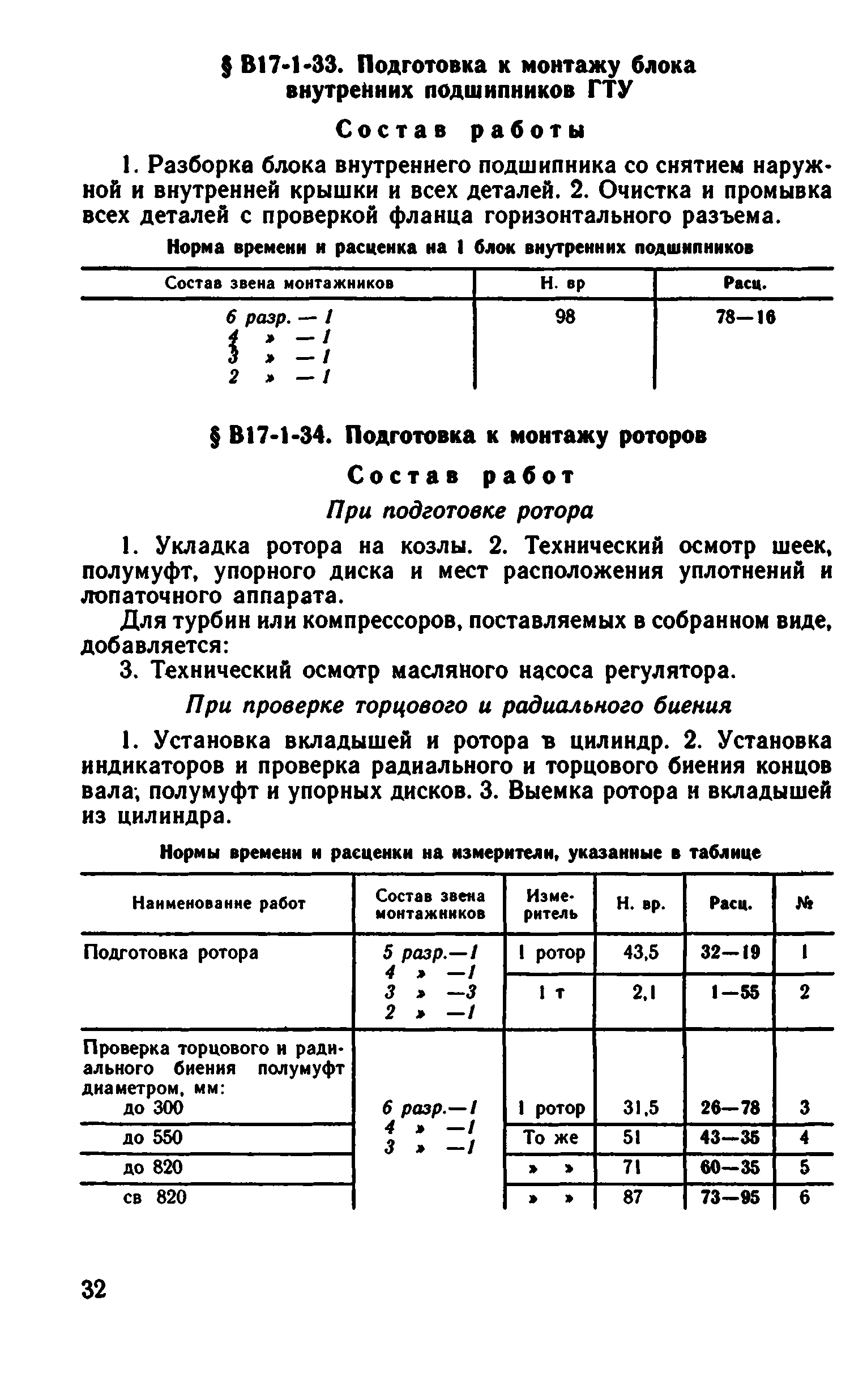 ВНиР В17-1