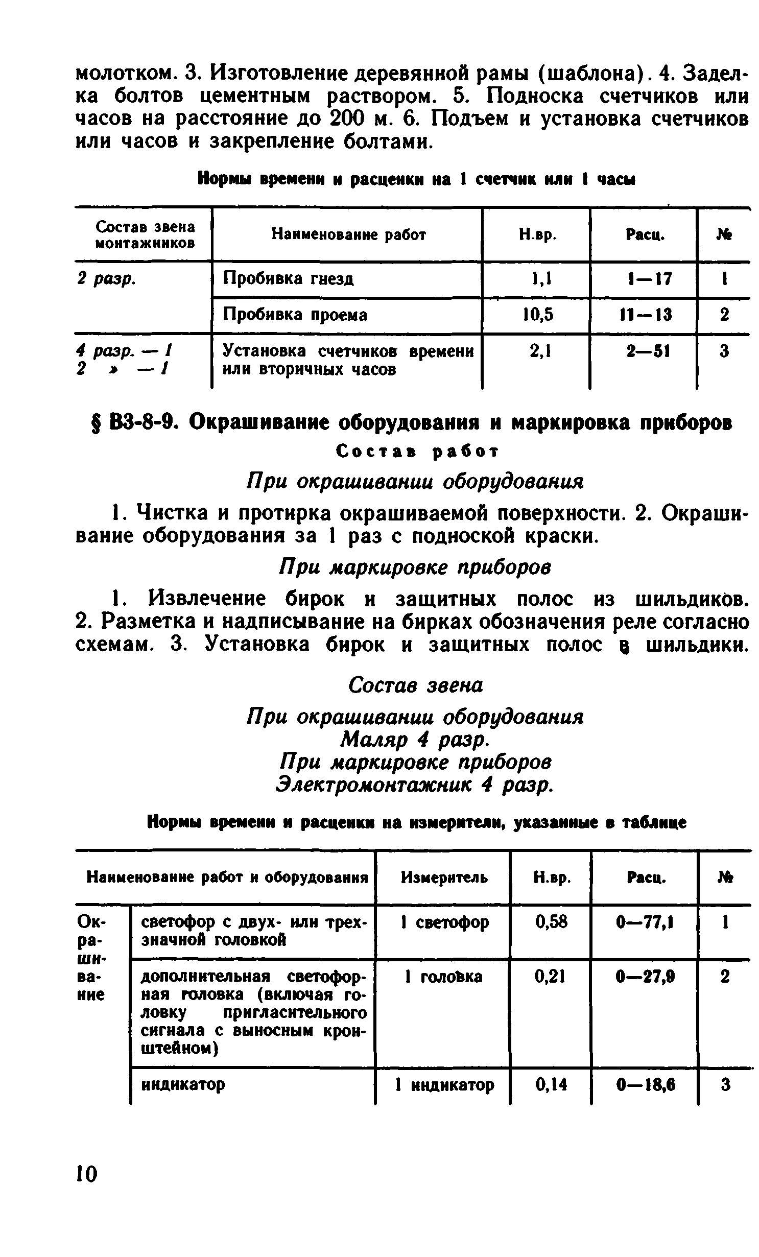 ВНиР В3-8