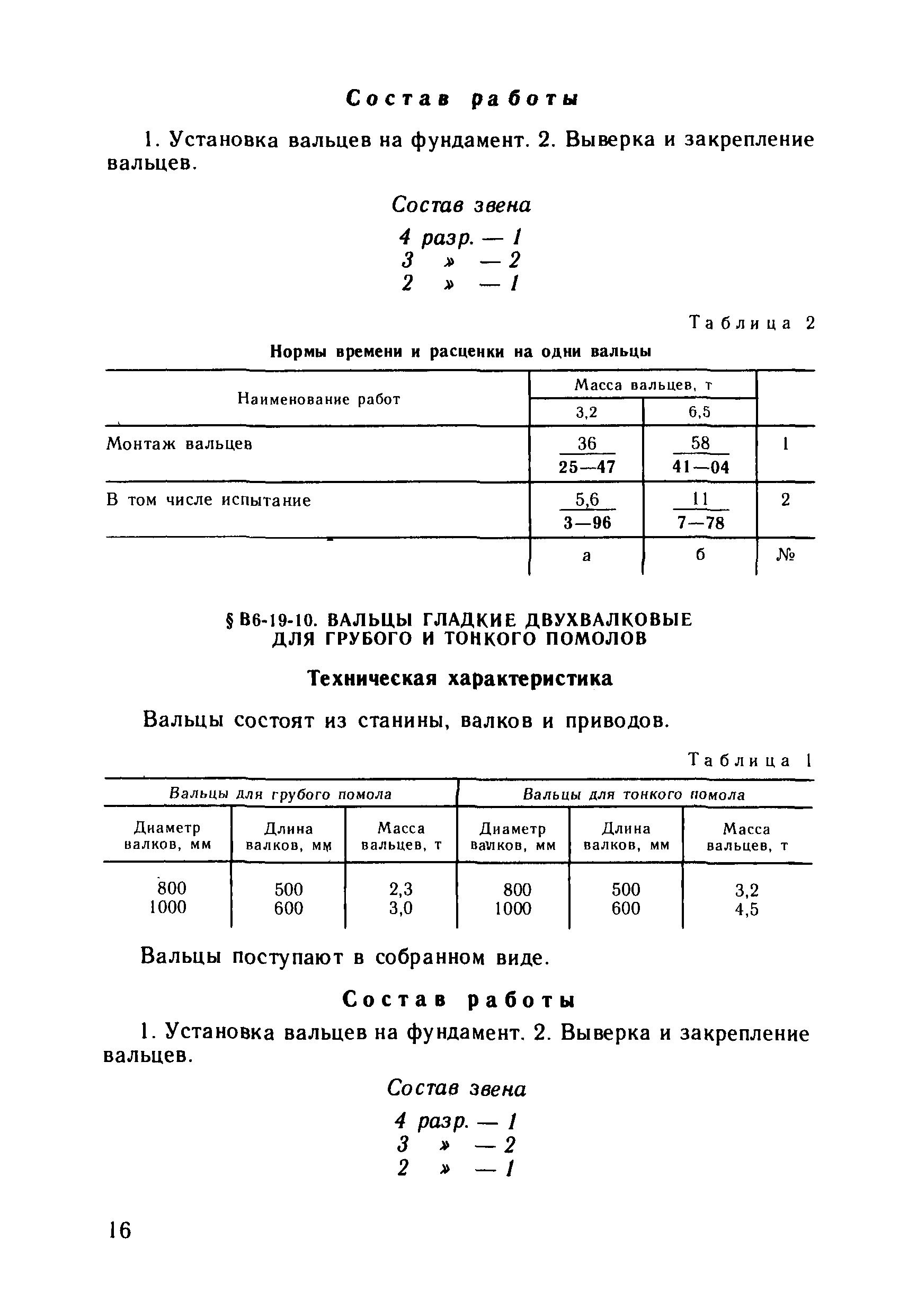 ВНиР В6-19