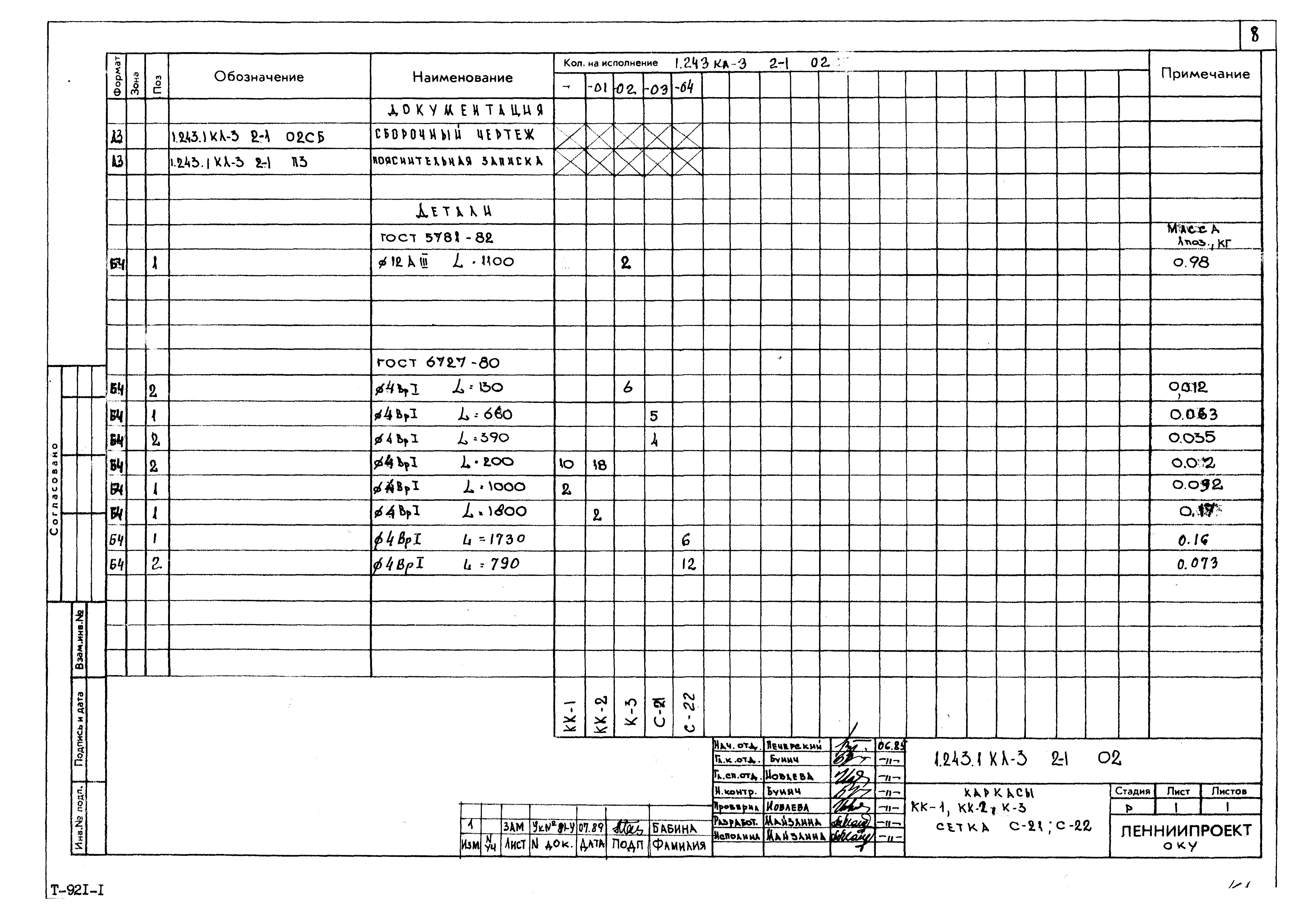 Серия 1.243.1 КЛ-3