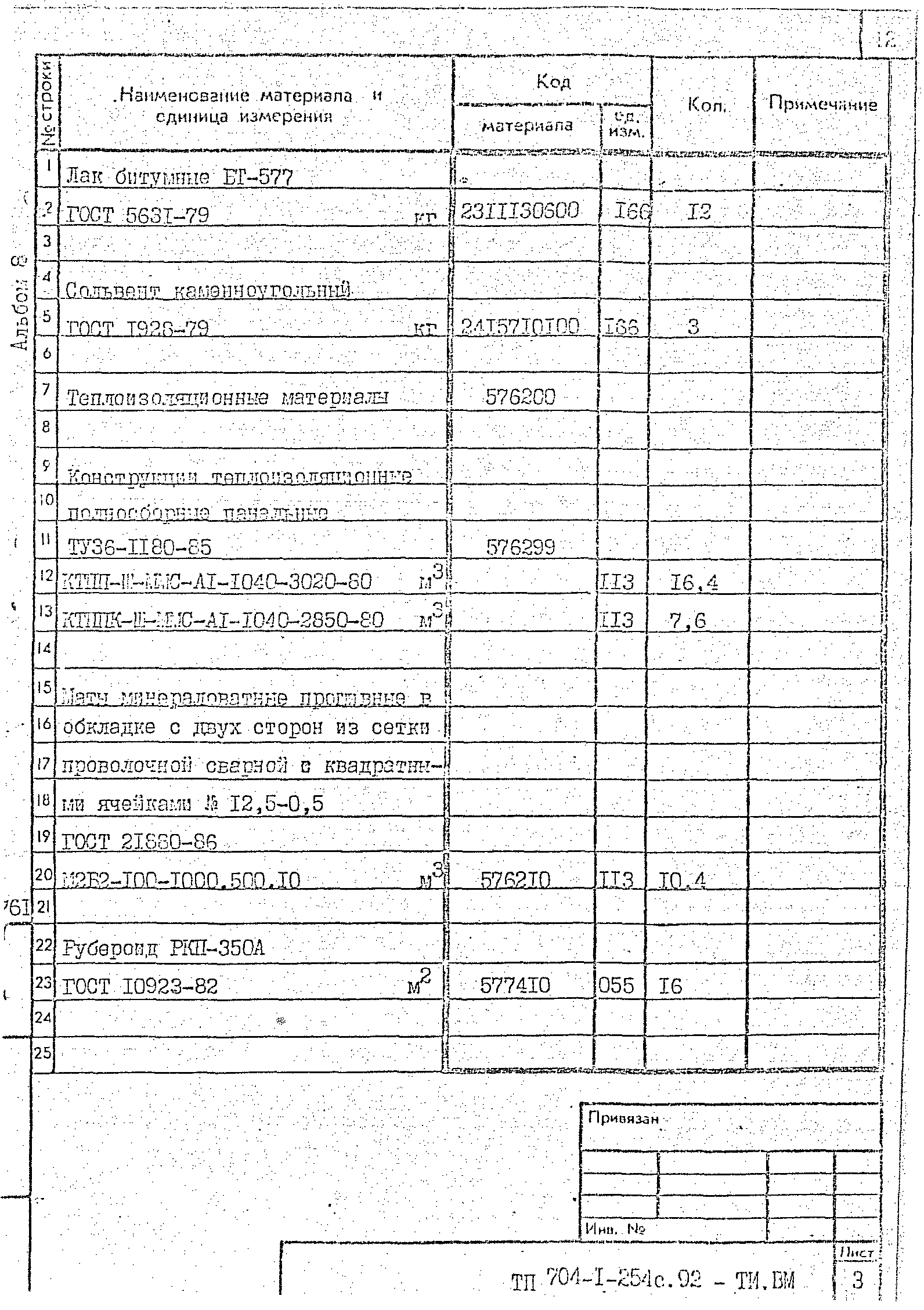 Типовой проект 704-1-254с.92