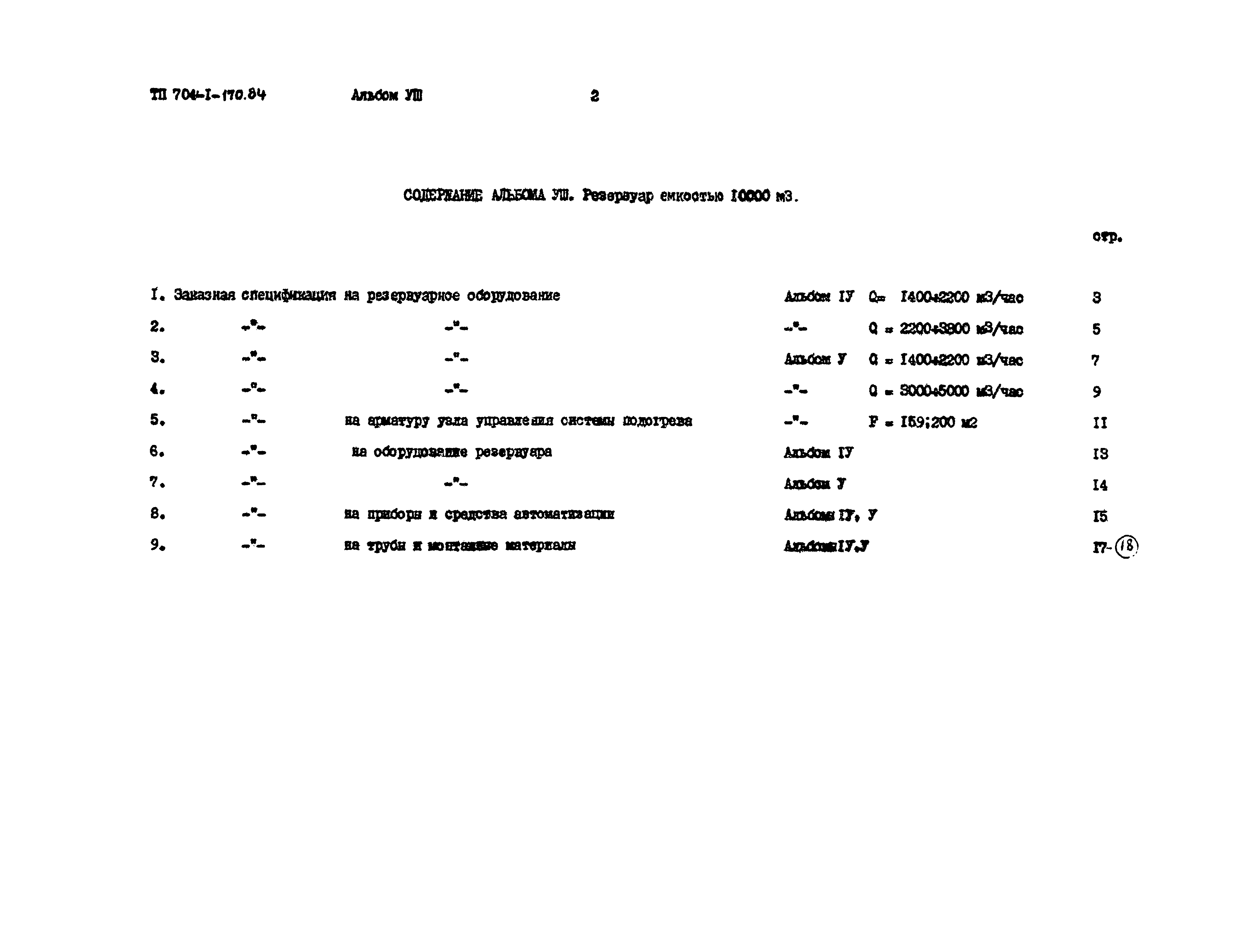 Типовой проект 704-1-170.84