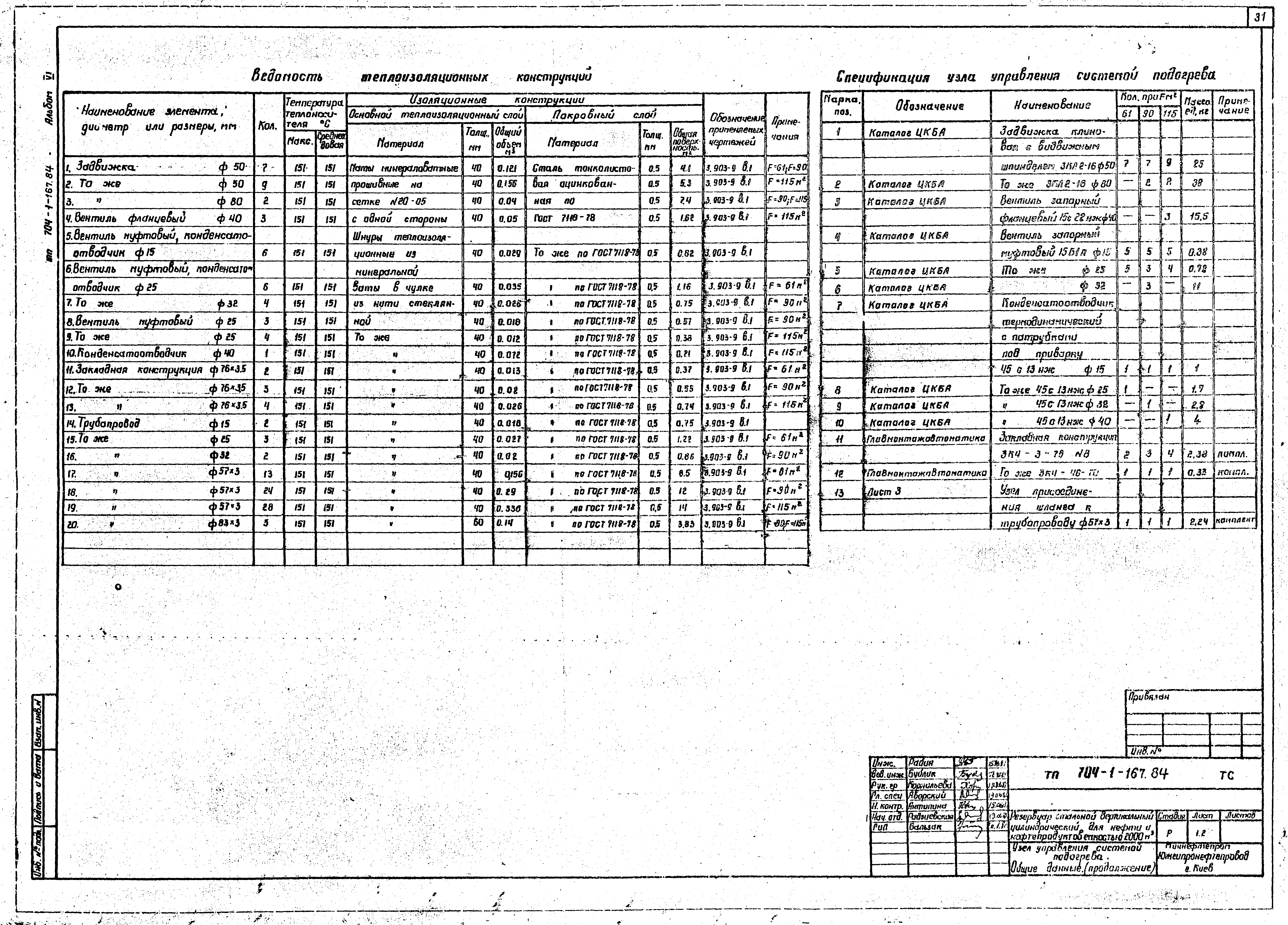 Типовой проект 704-1-167.84