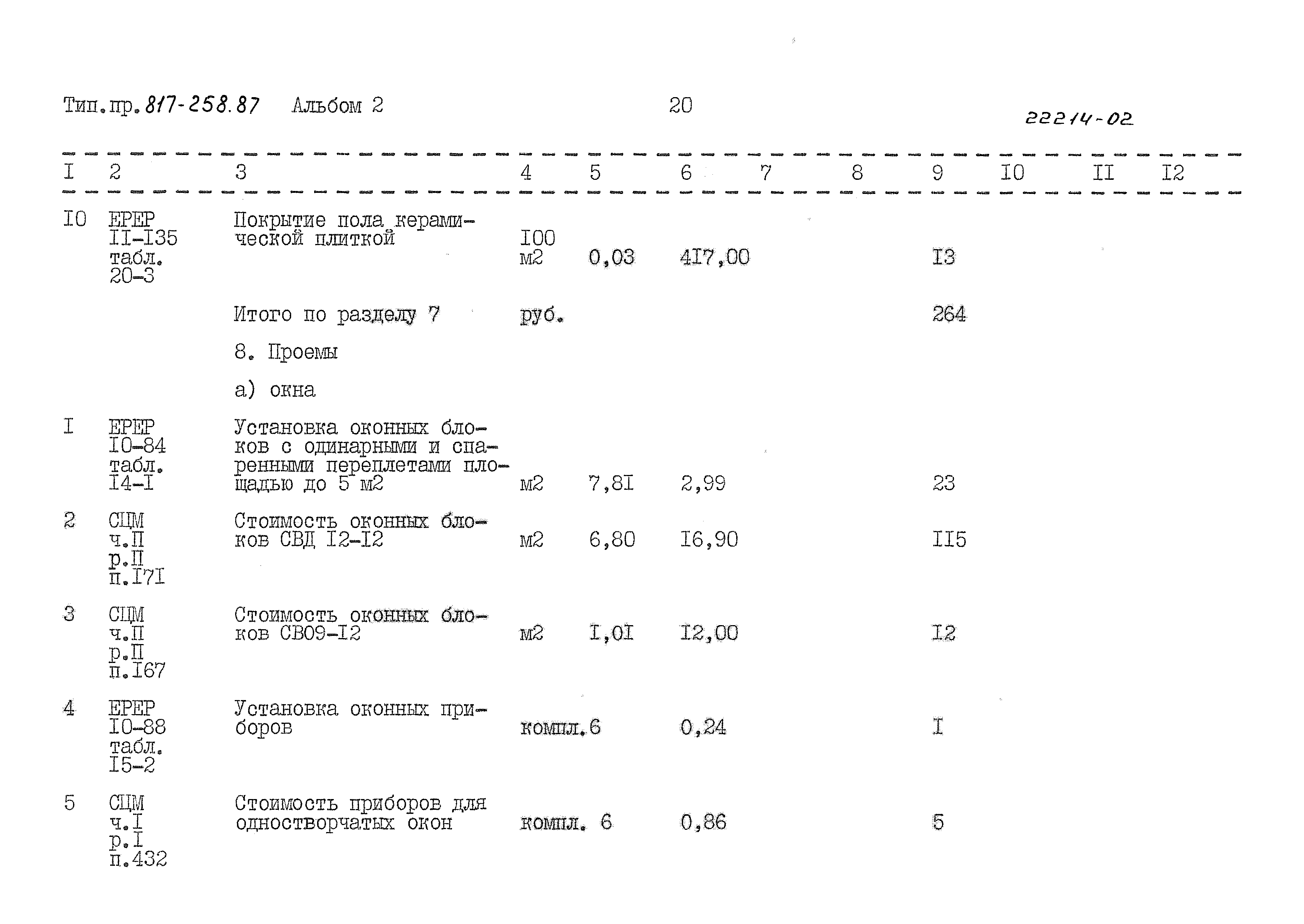 Типовой проект 817-258.87