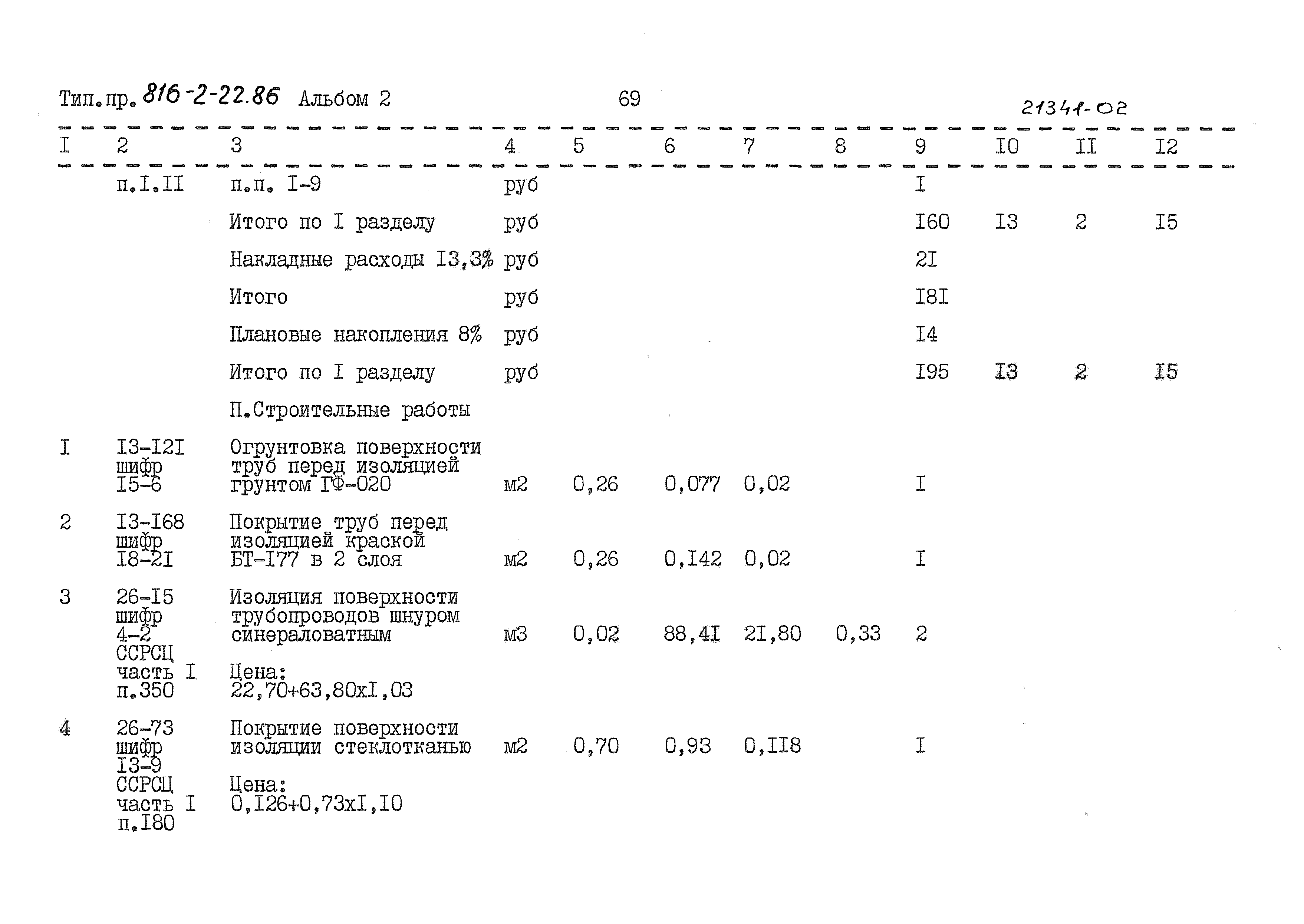 Типовой проект 816-2-22.86