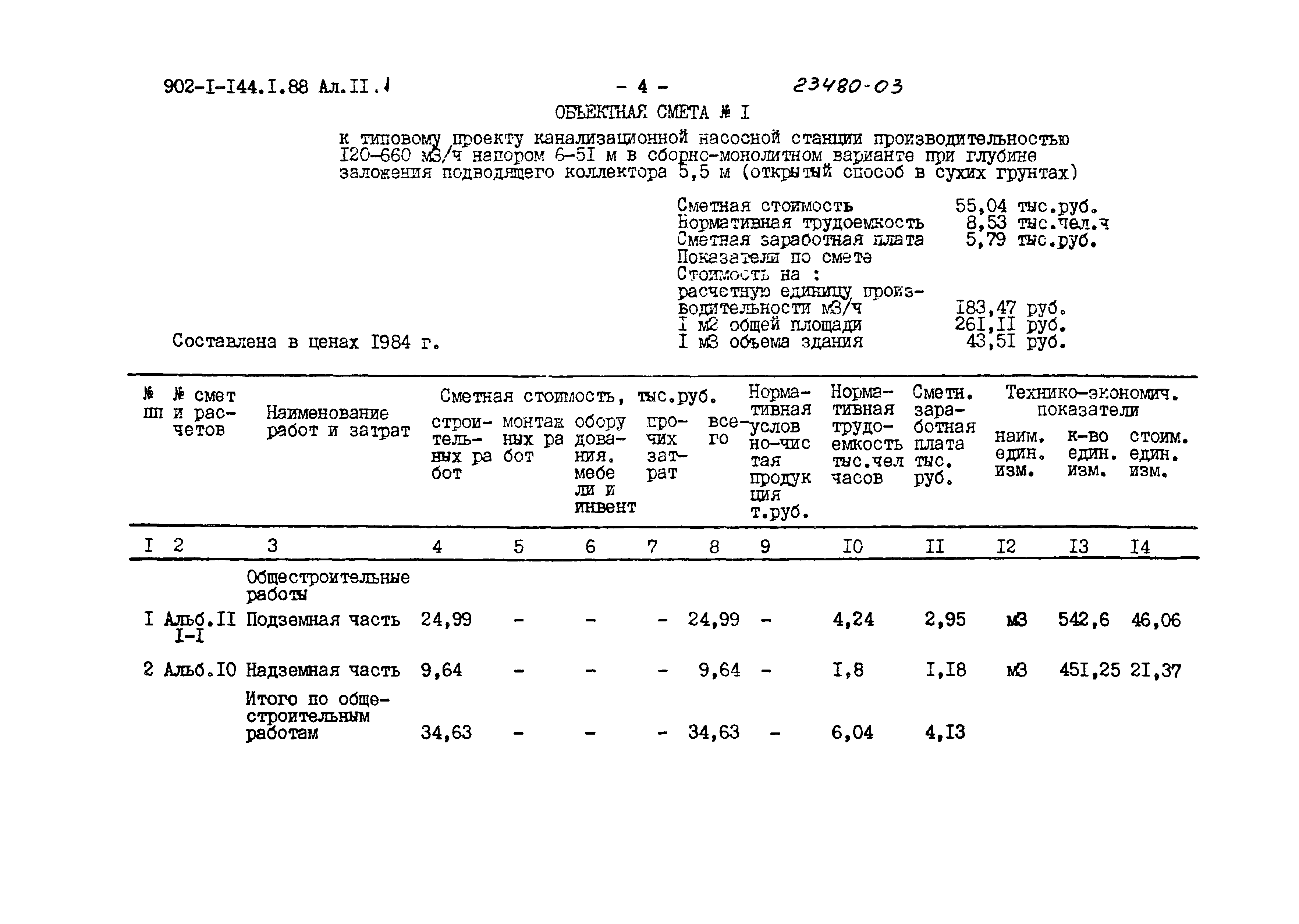 Типовой проект 902-1-144.1.88