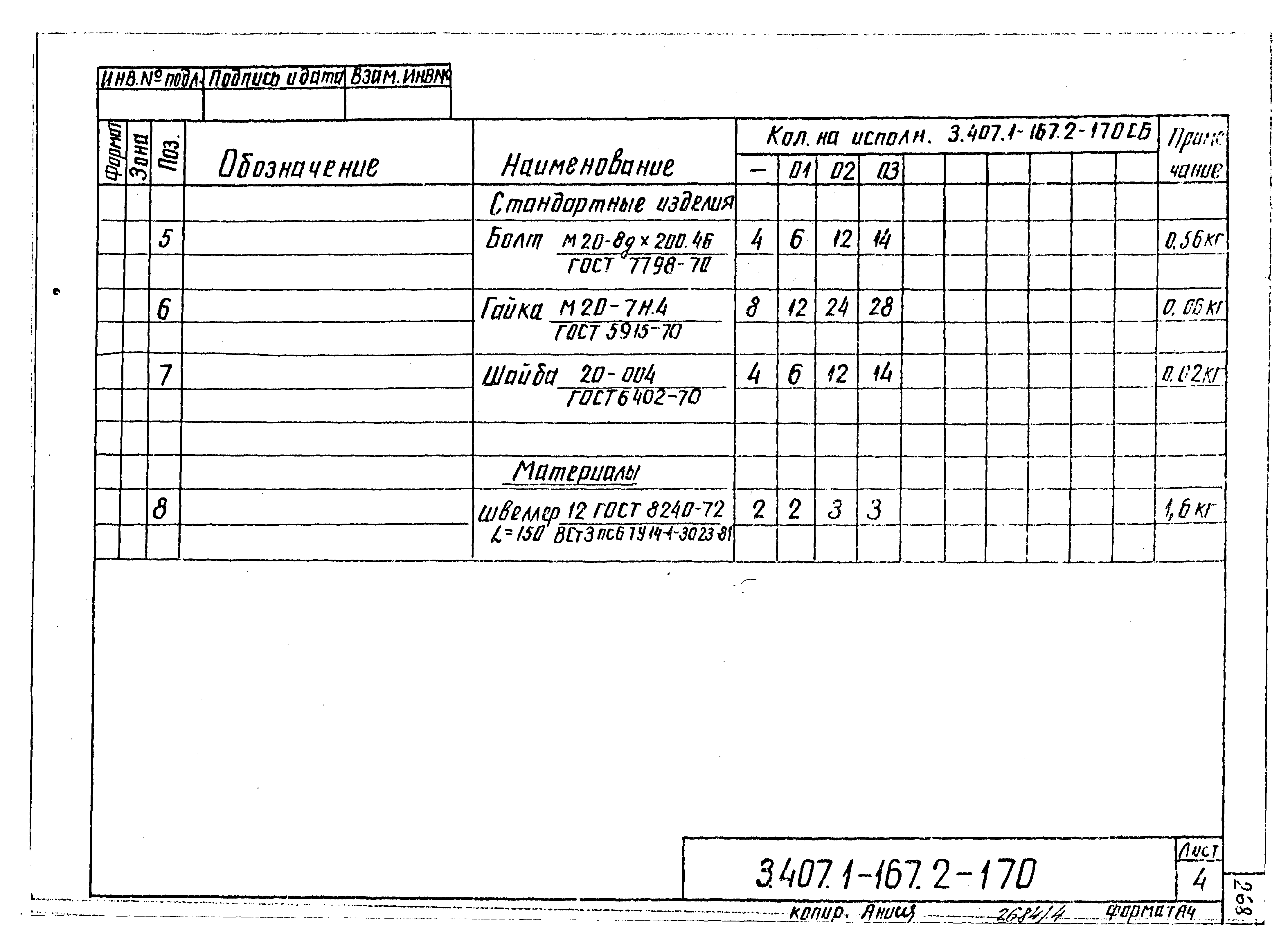 Серия 3.407.1-167