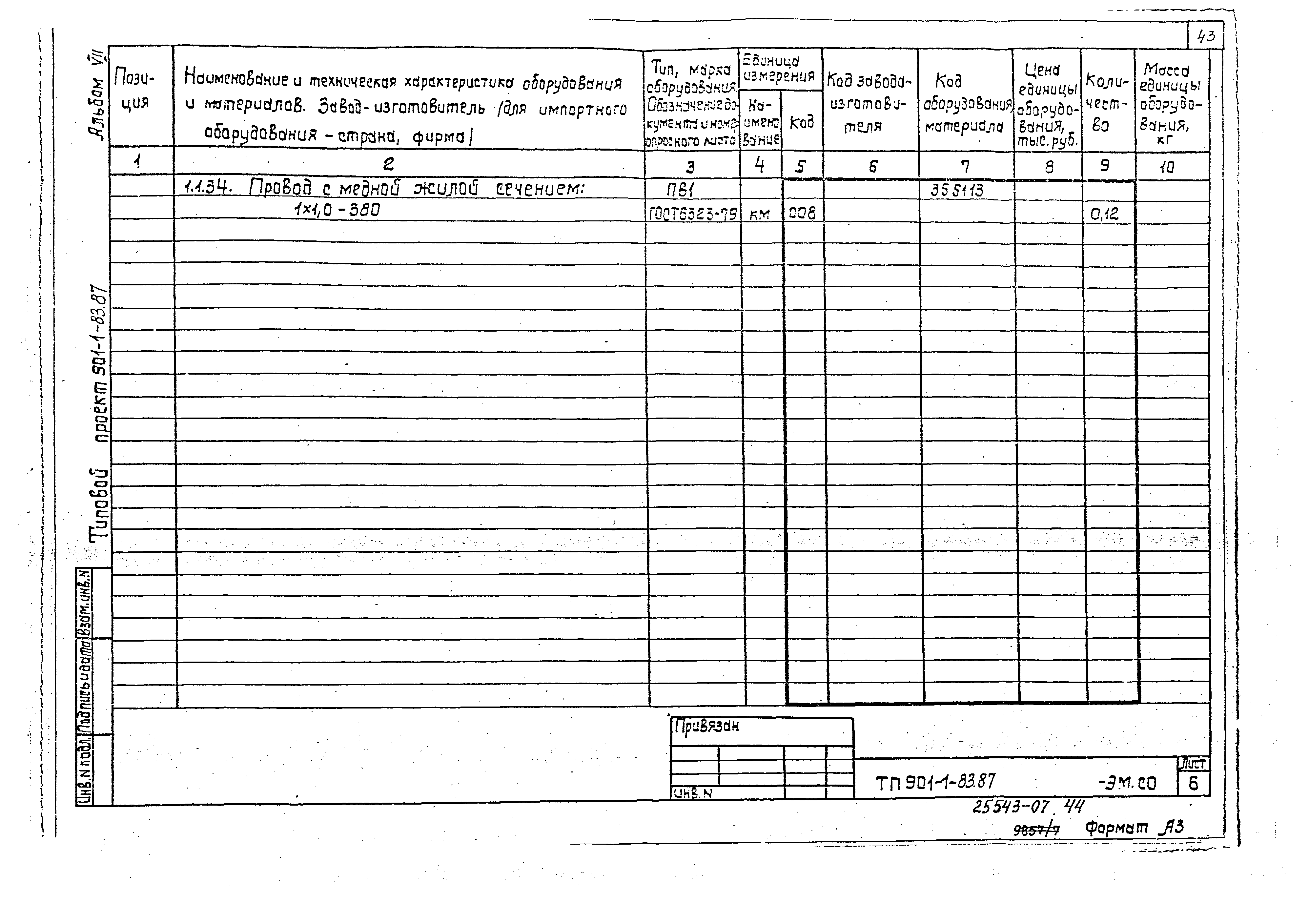 Типовой проект 901-1-81.87