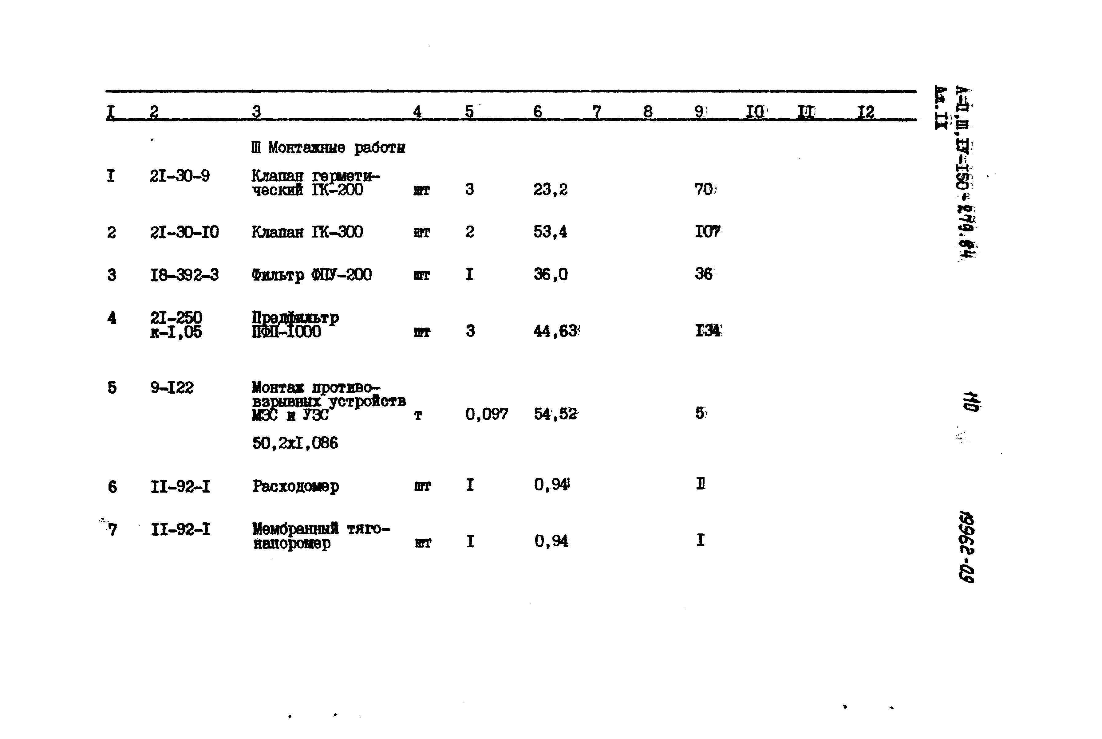 Типовой проект A-II,III,IV-150-279.84