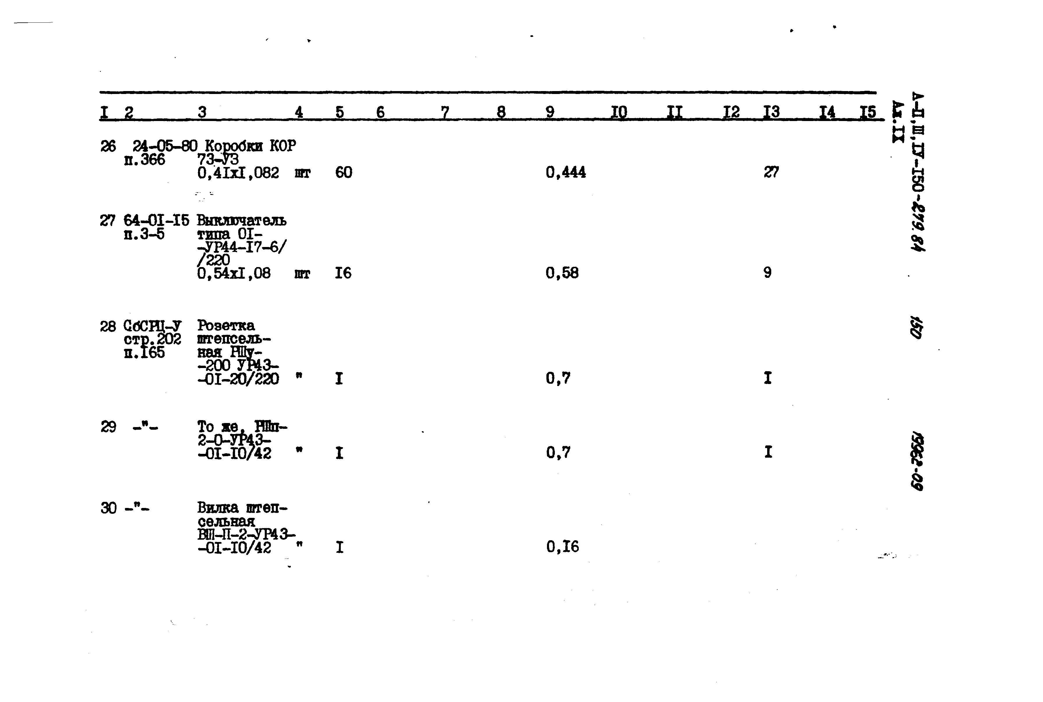 Типовой проект A-II,III,IV-150-279.84