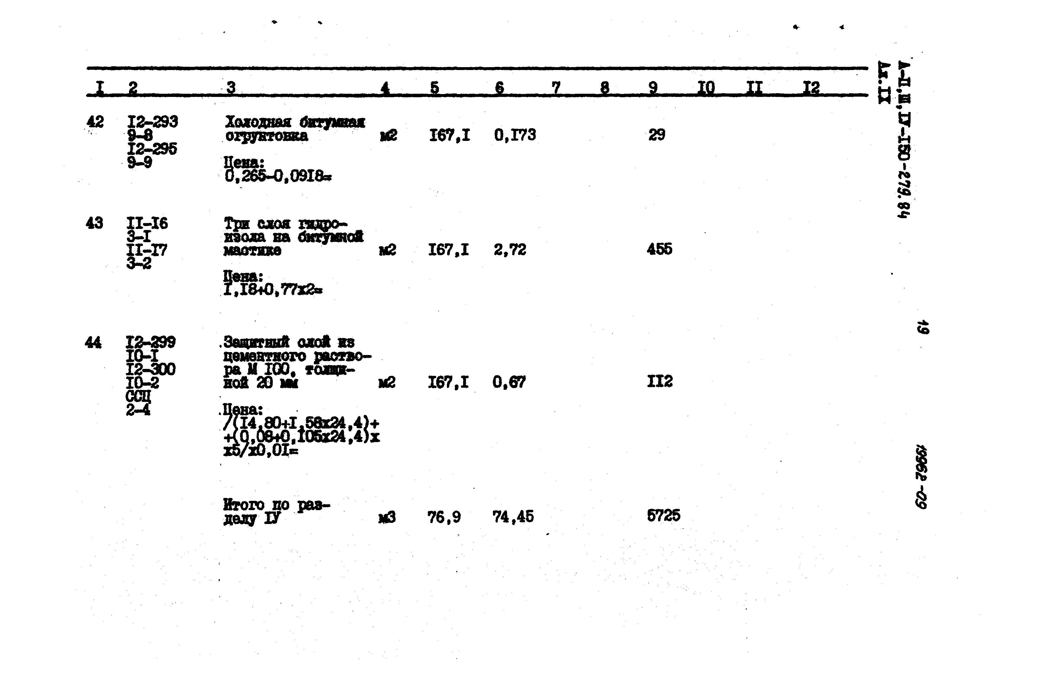 Типовой проект A-II,III,IV-150-279.84