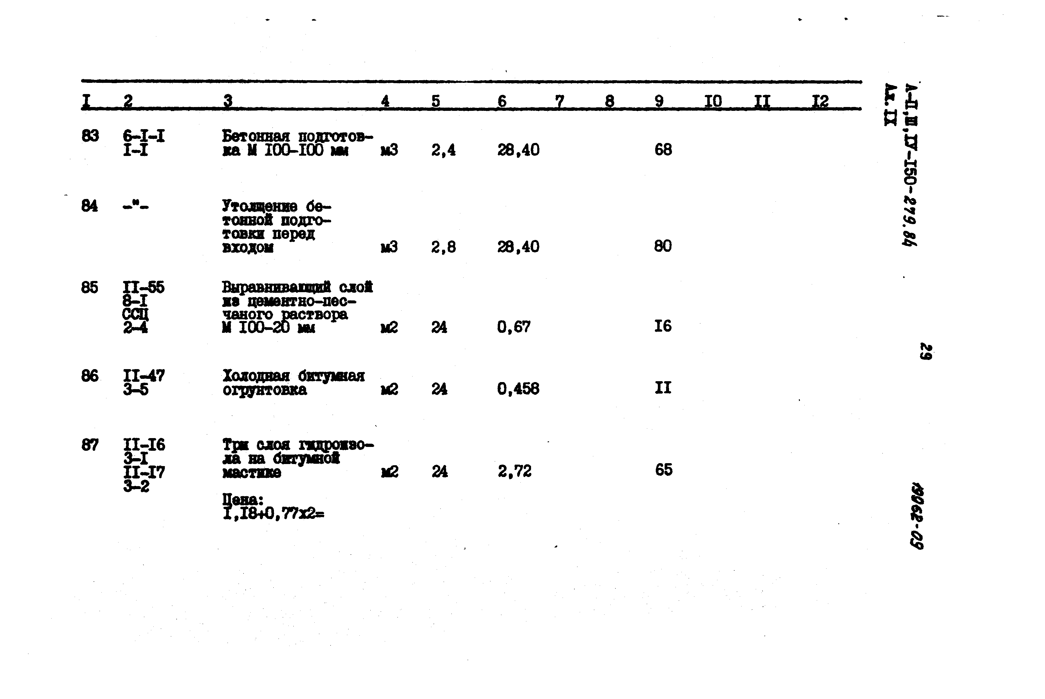 Типовой проект A-II,III,IV-150-279.84