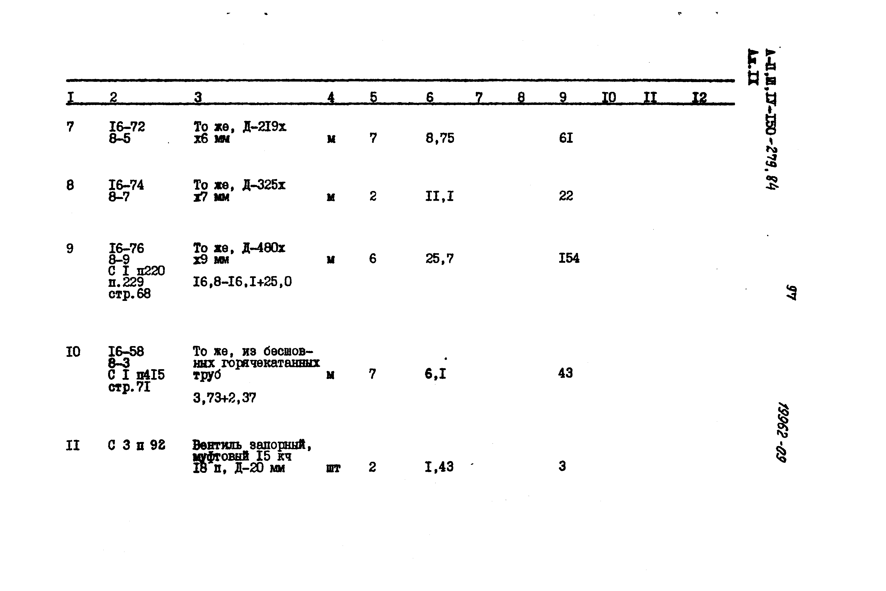 Типовой проект A-II,III,IV-150-279.84