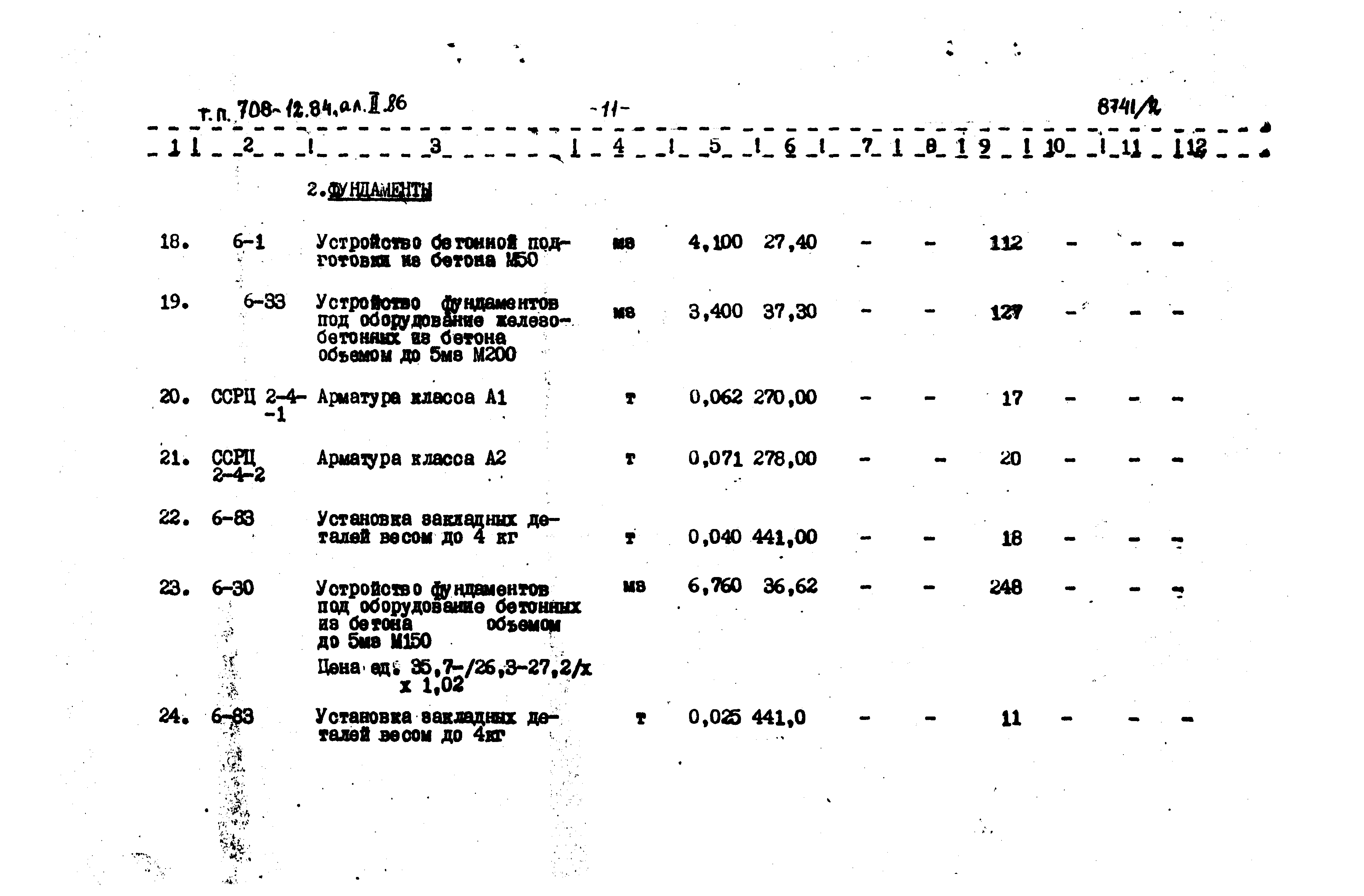 Типовой проект 708-12.84