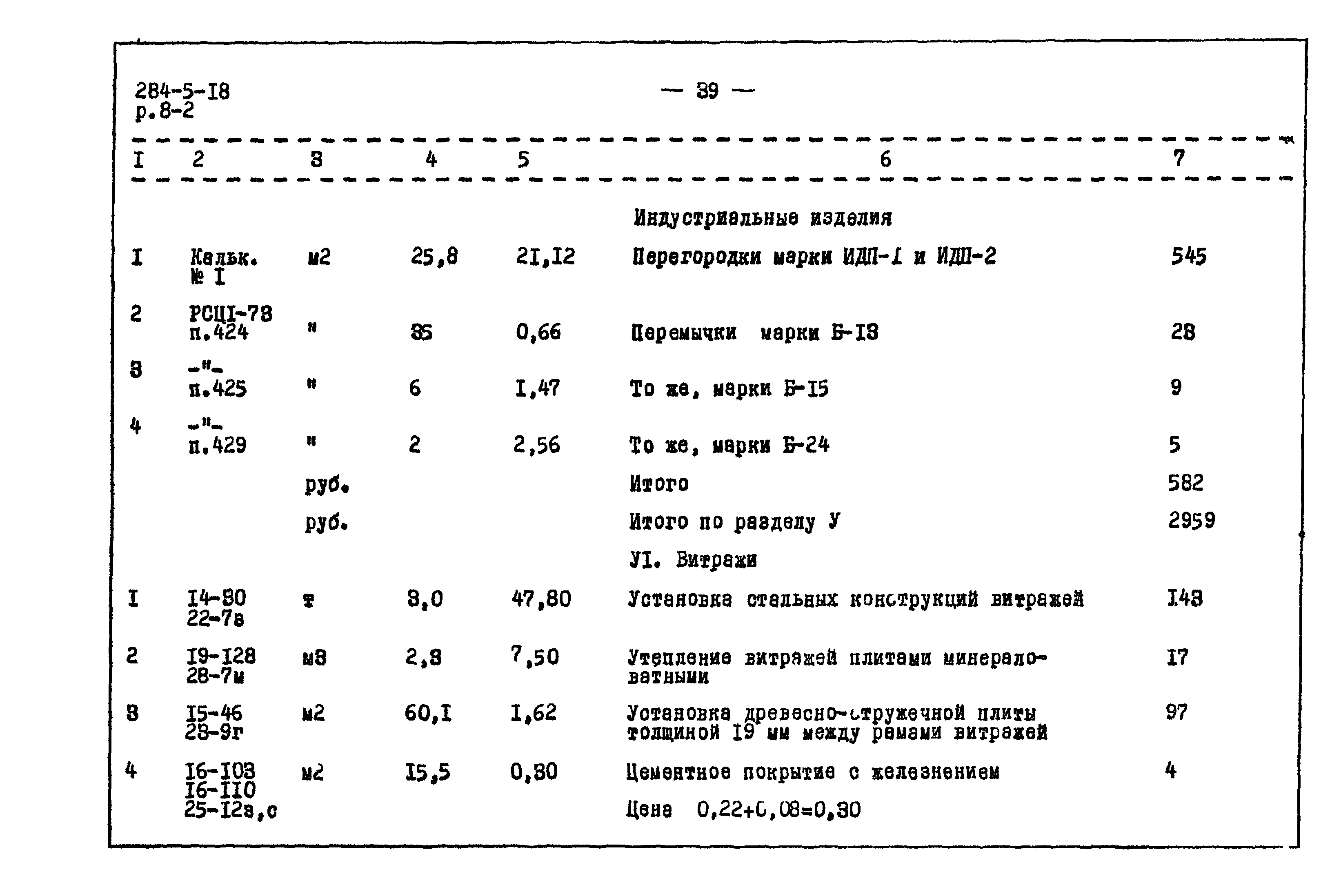 Типовой проект 284-5-18