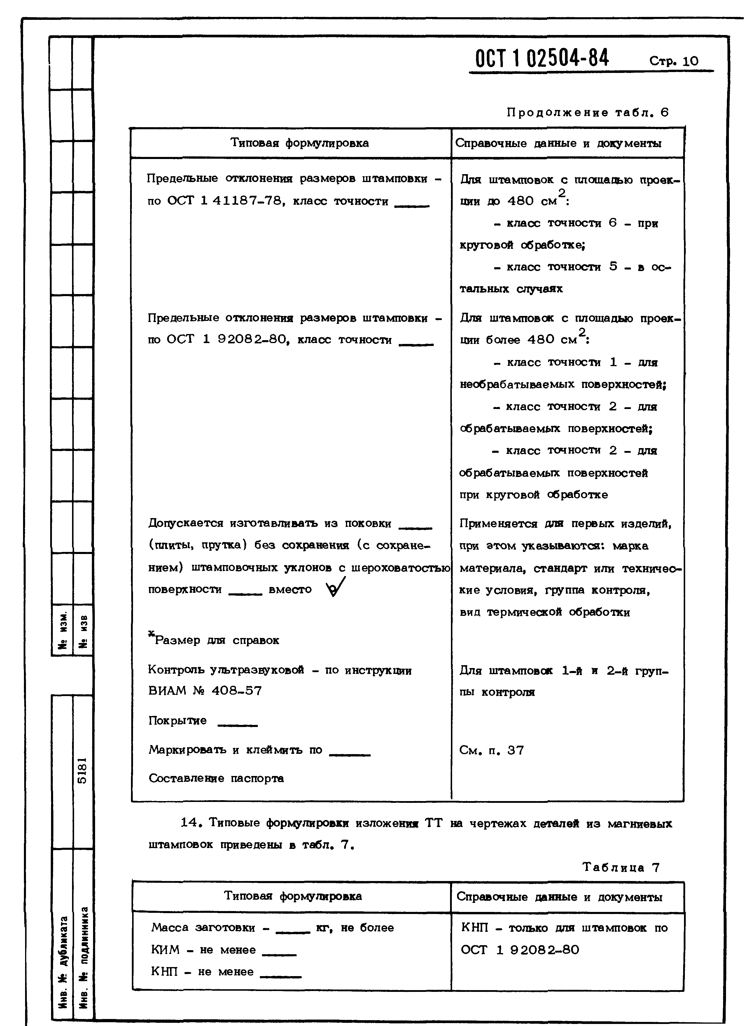 ОСТ 1 02504-85