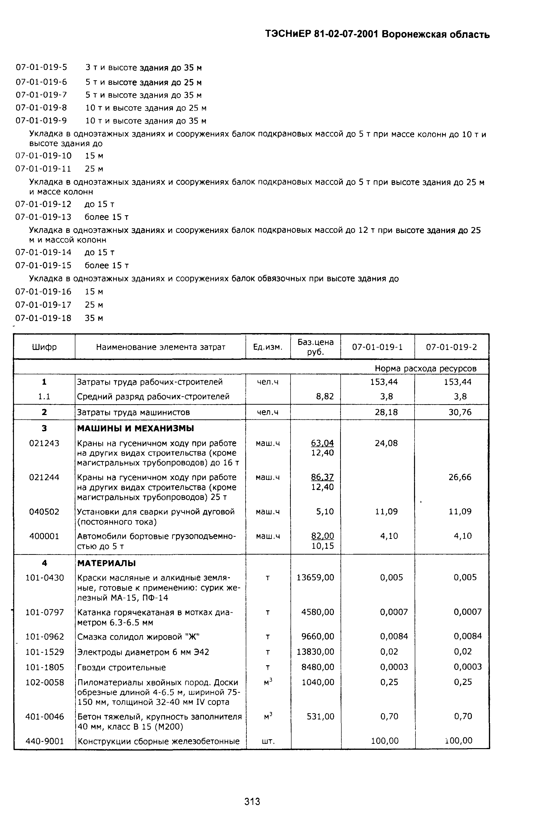 ТЭСНиЕР Воронежской области 81-02-07-2001