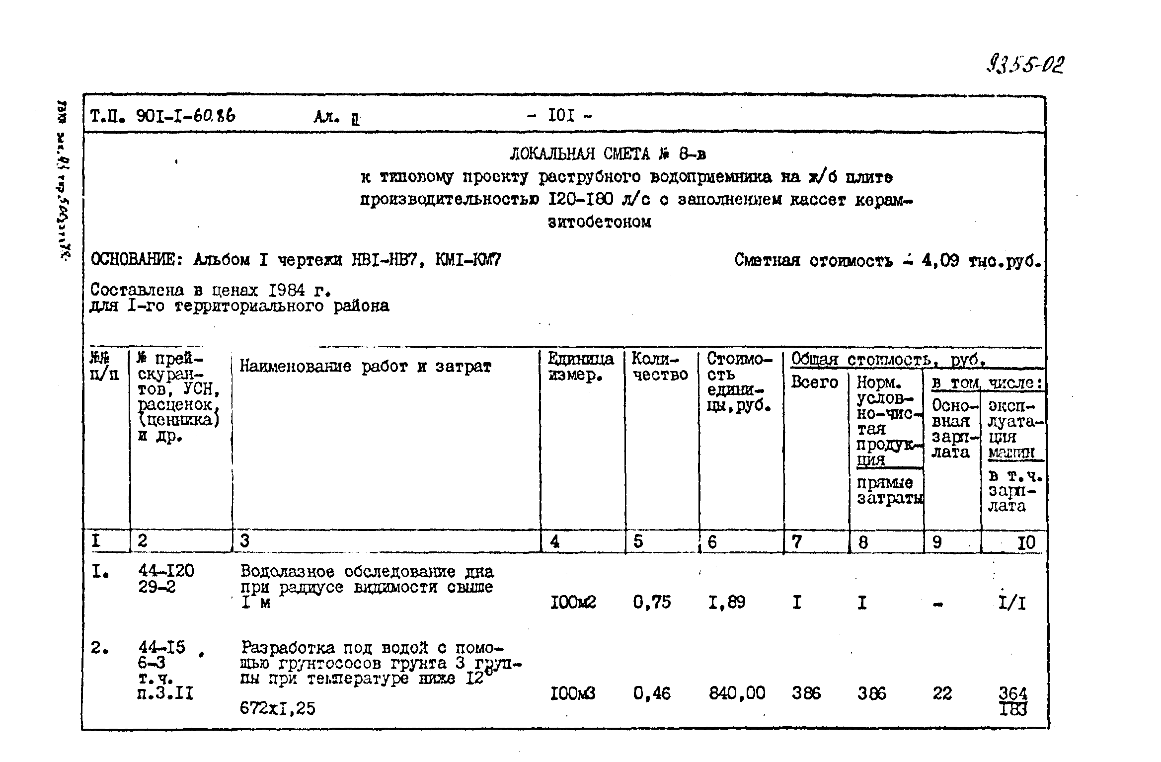 Типовой проект 901-1-60.86