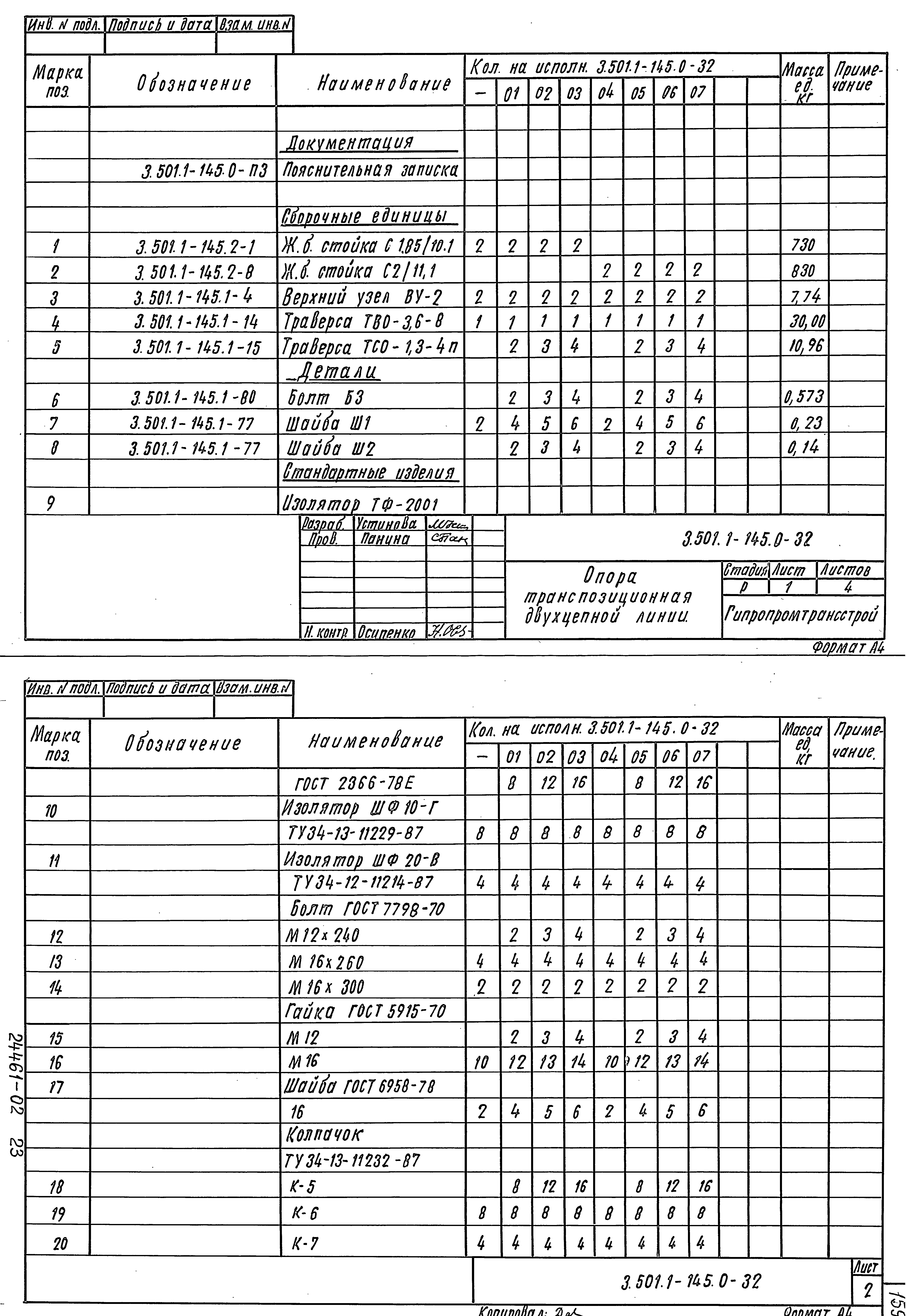 Серия 3.501.1-145