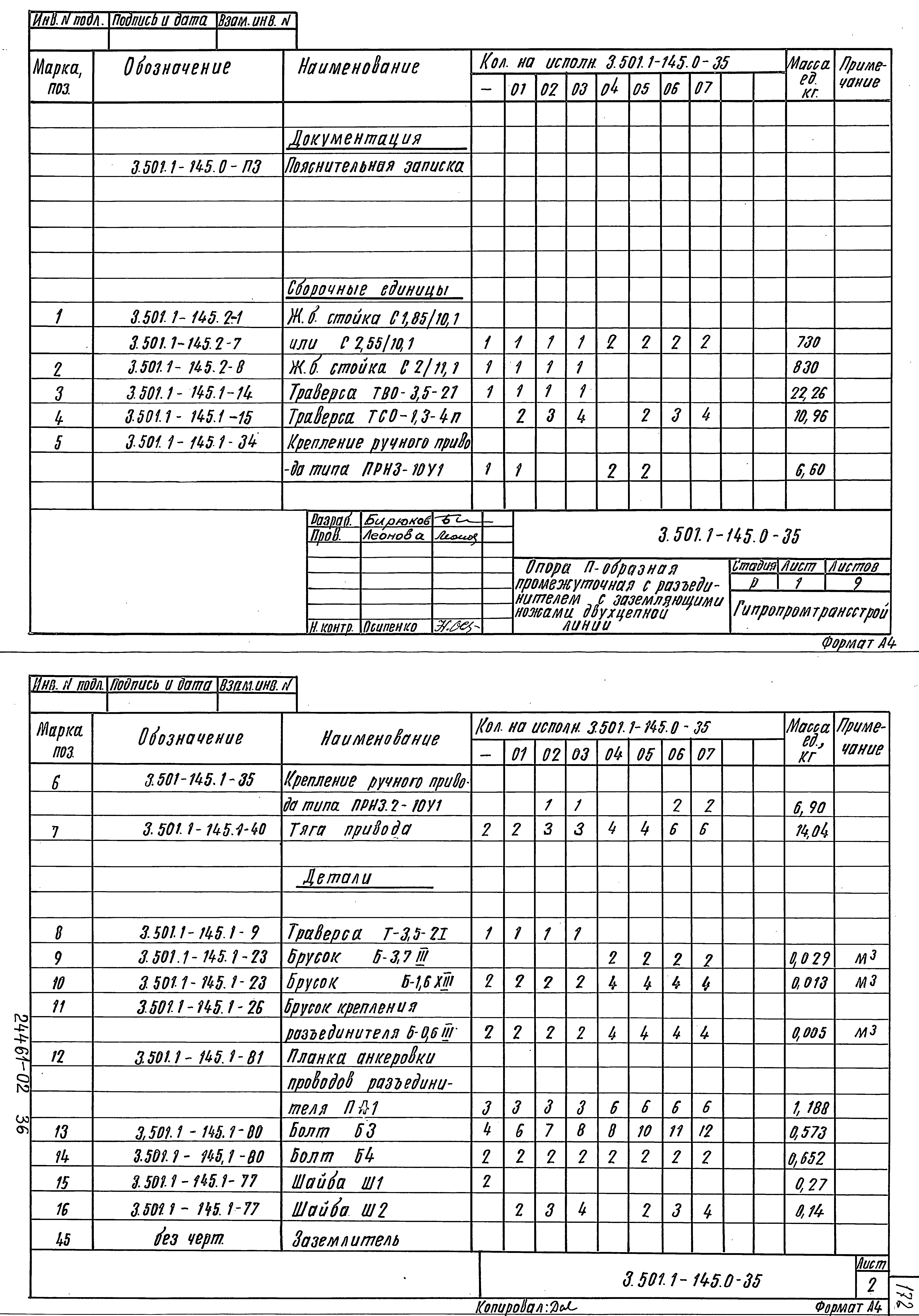 Серия 3.501.1-145