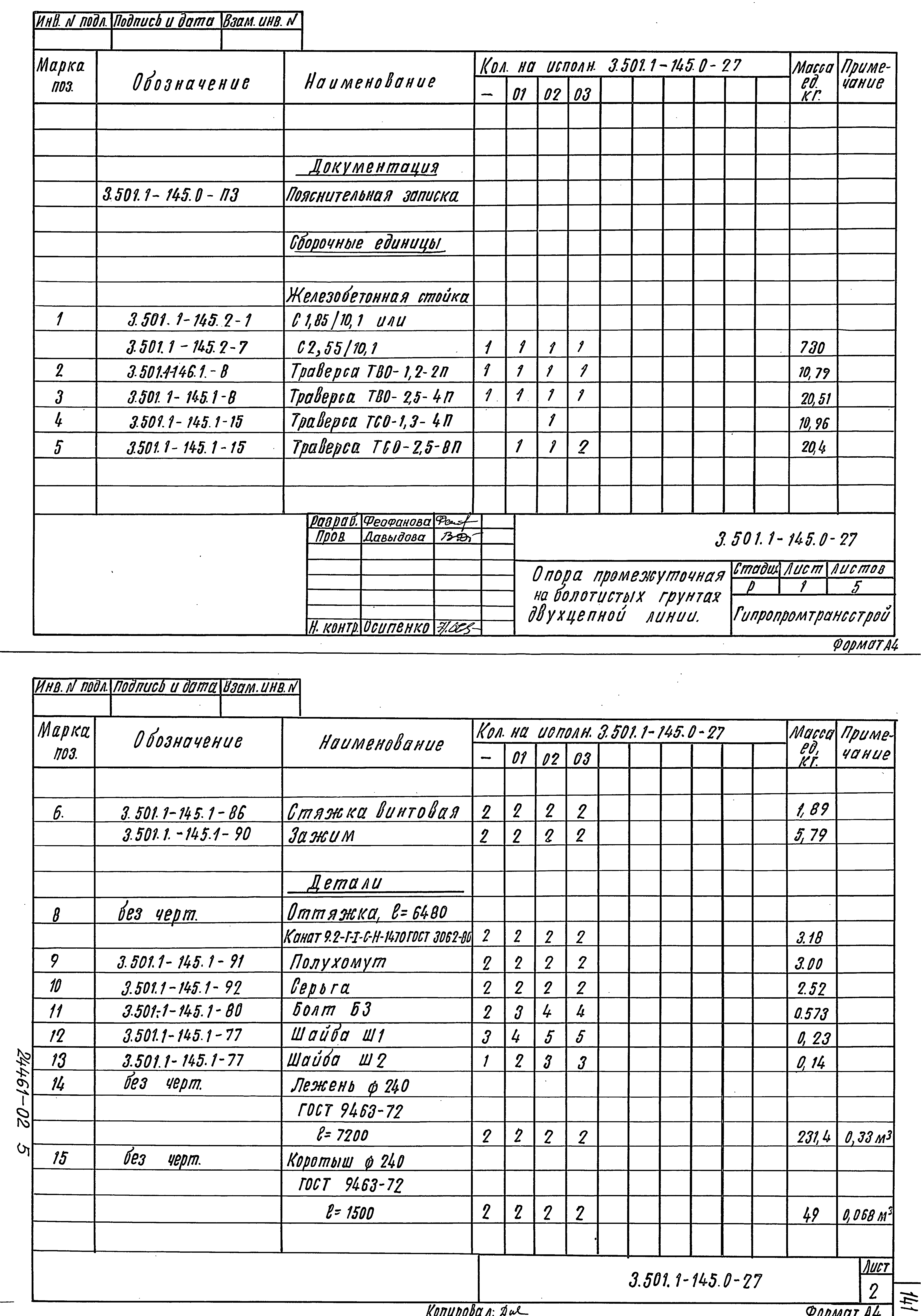 Серия 3.501.1-145