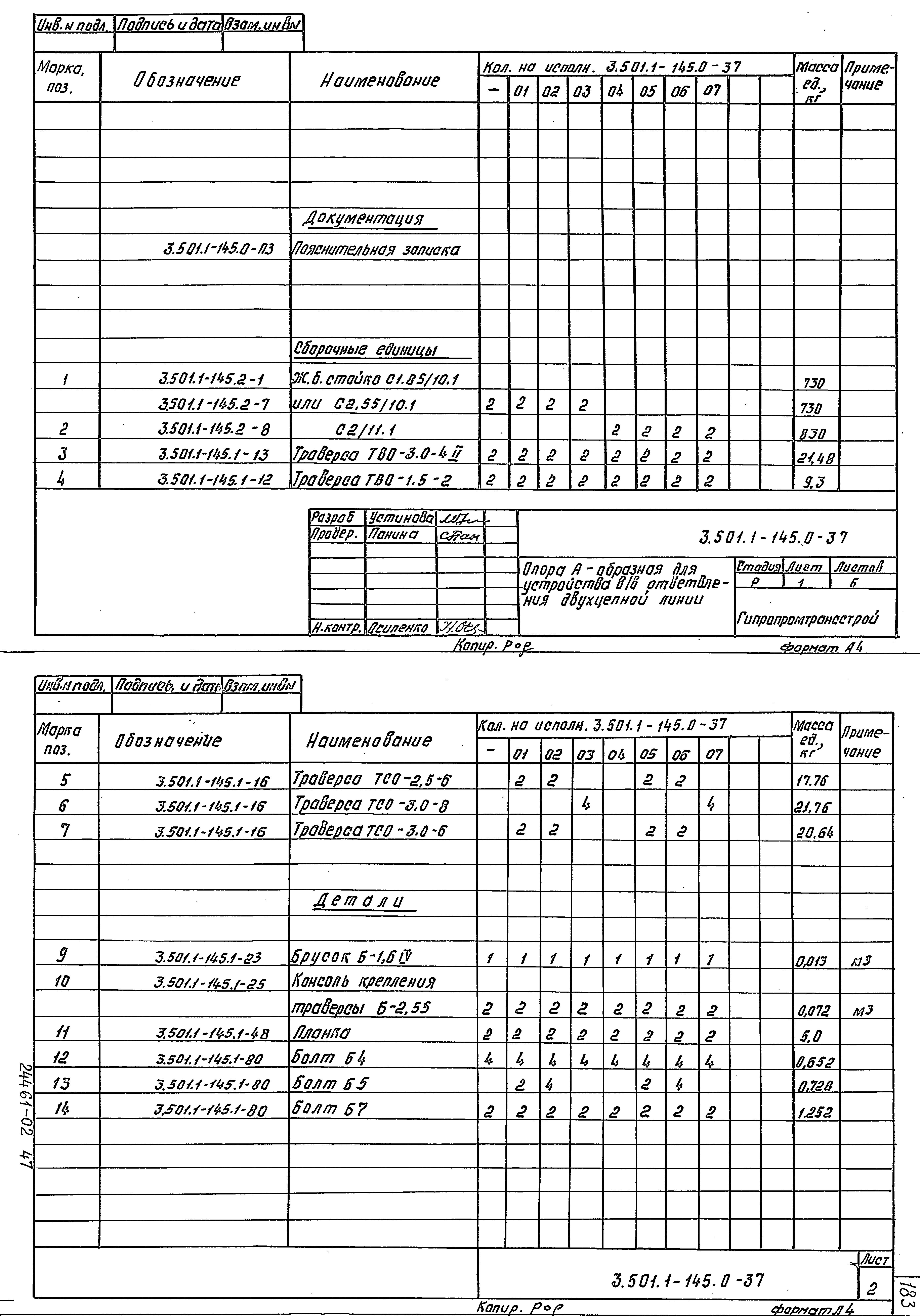 Серия 3.501.1-145